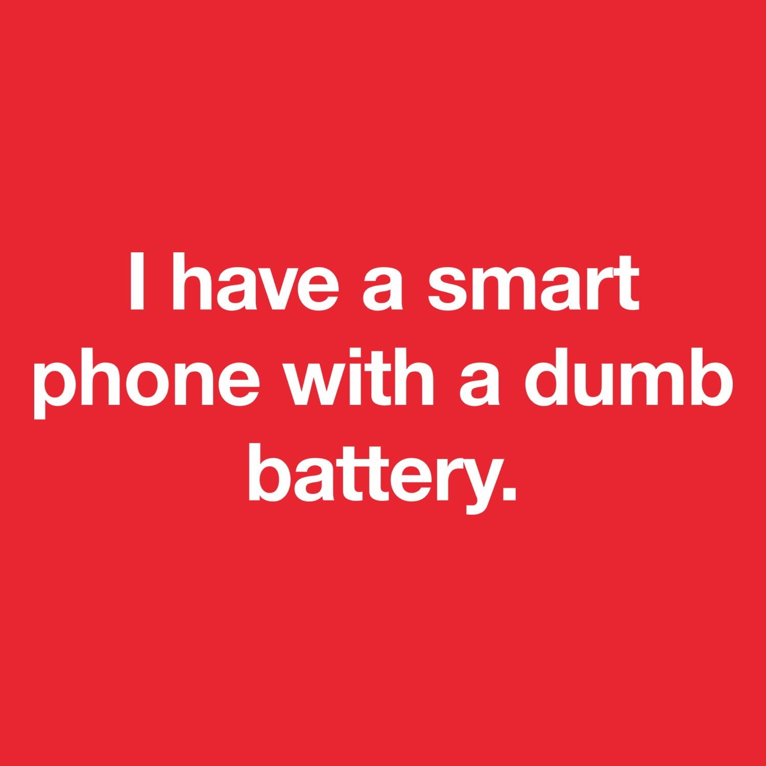I have a smart phone