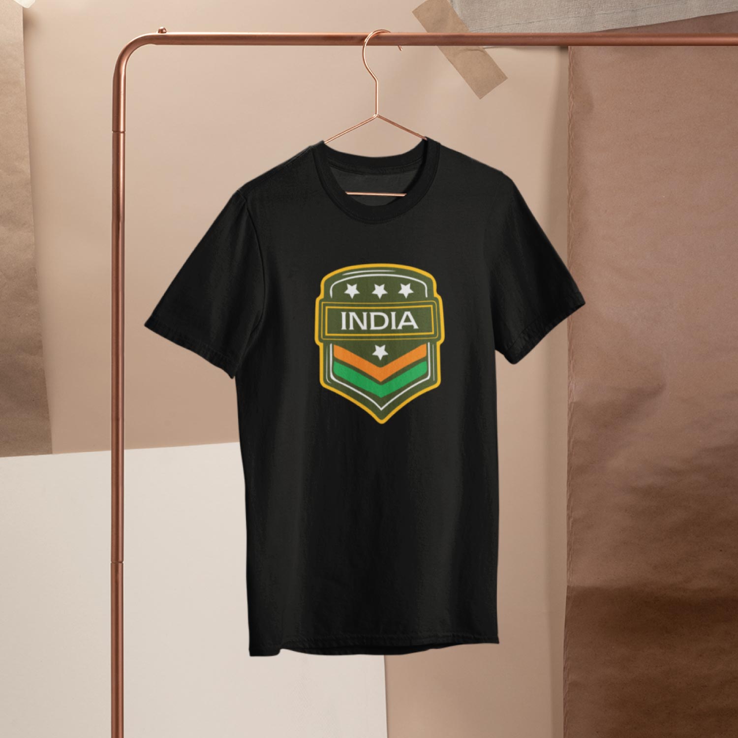 India Badge Women’s Tee – Tantra Original Brand Since 1997 – Shipping Globally!