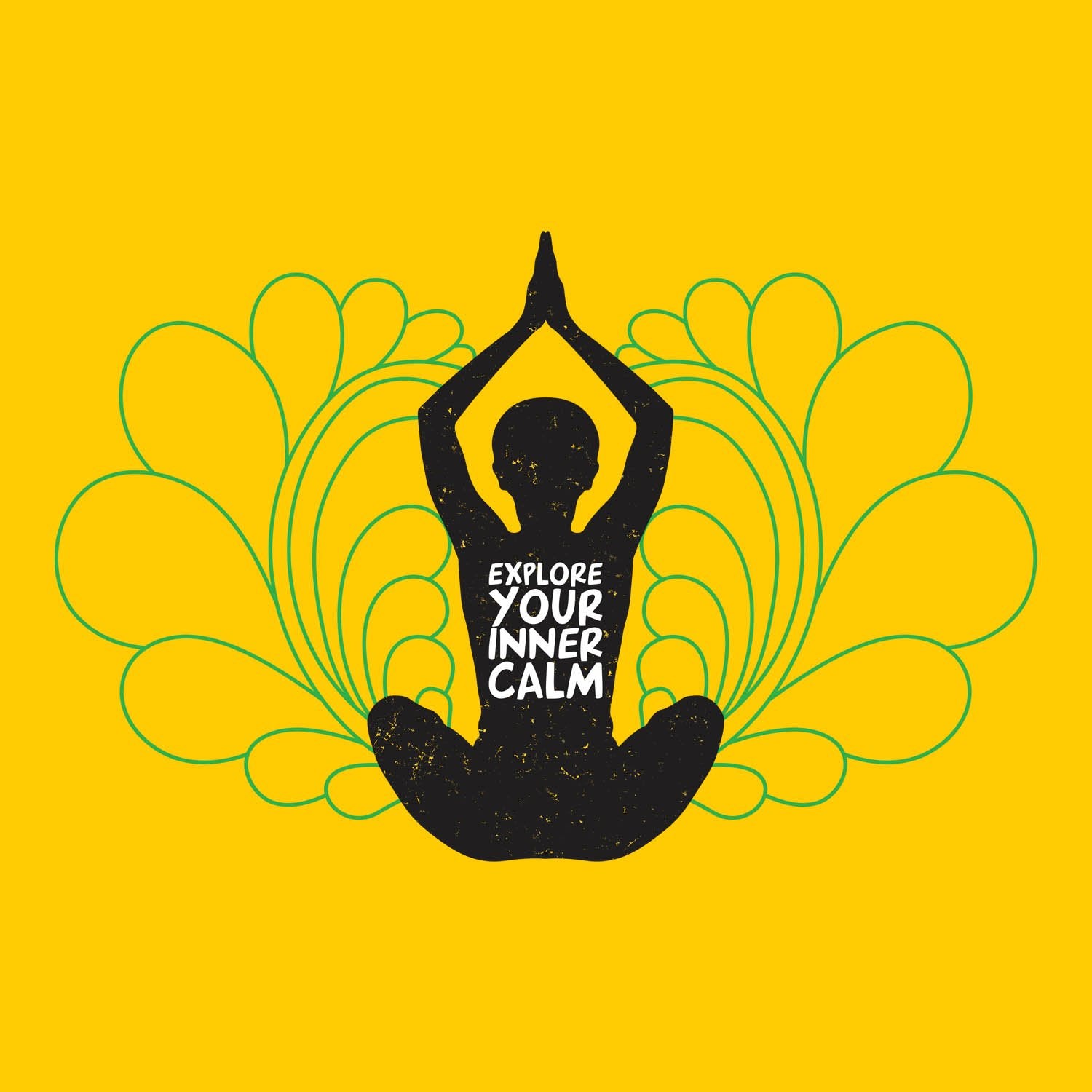 Inner Calm - Mens T-shirts - Shipping Globally!