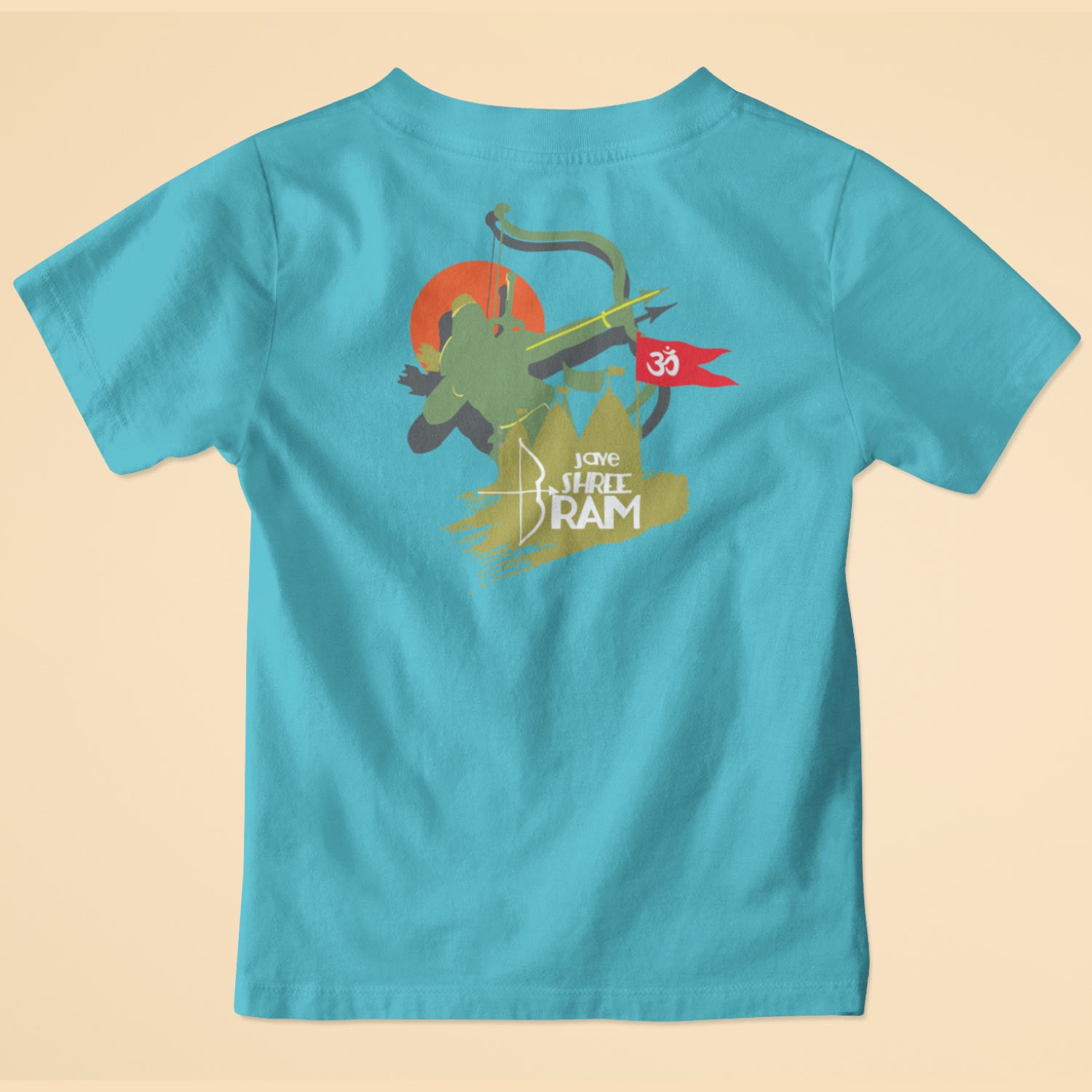 Jay Shree Ram – Tantra Original Brand Since 1997 – Kids Cotton Tee Everyday Wear - Shipping Globally!