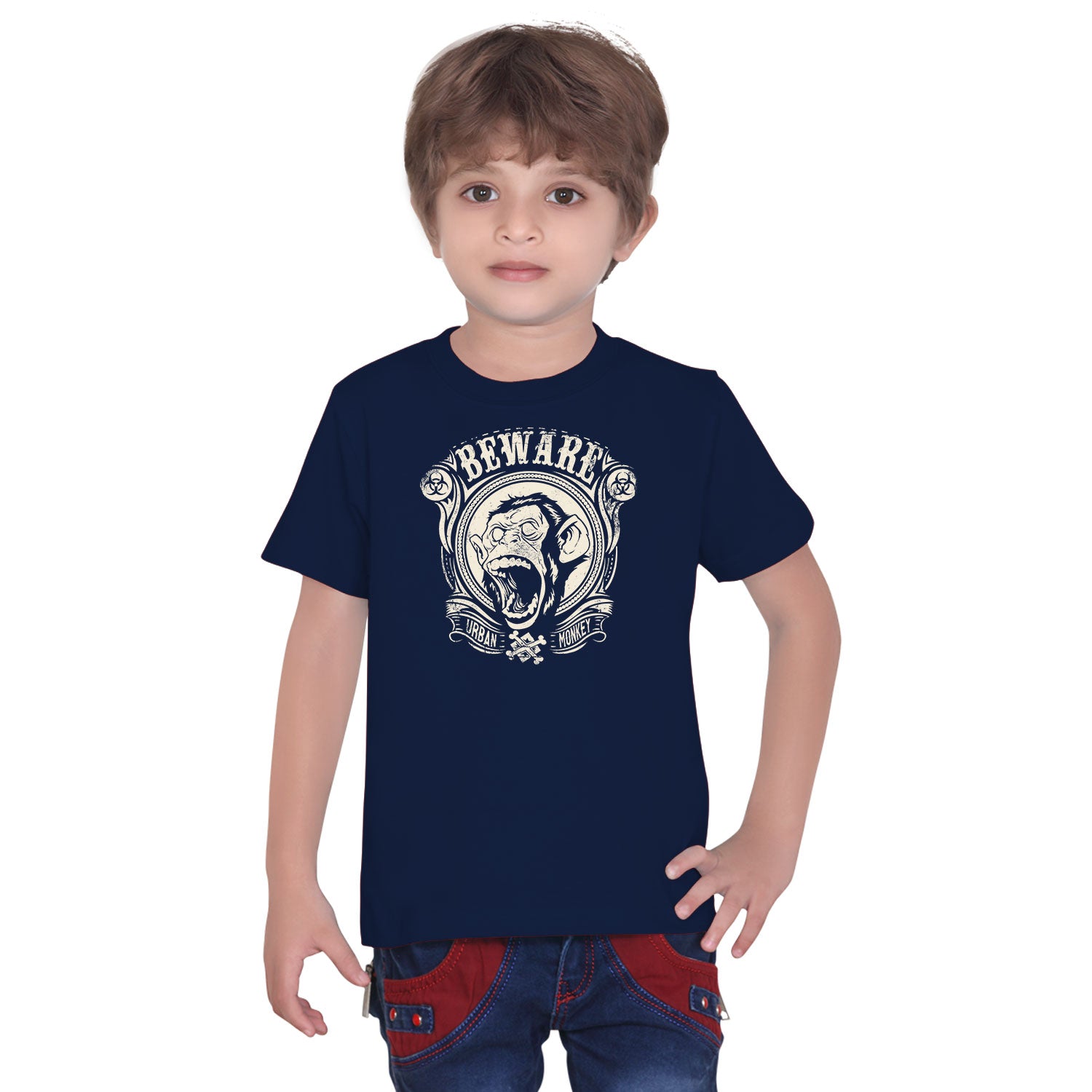 Beware Kids Tee – Tantra Original Brand Since 1997 – Graphic Cotton Tee – Bold & Playful Wear - Shipping Globally!