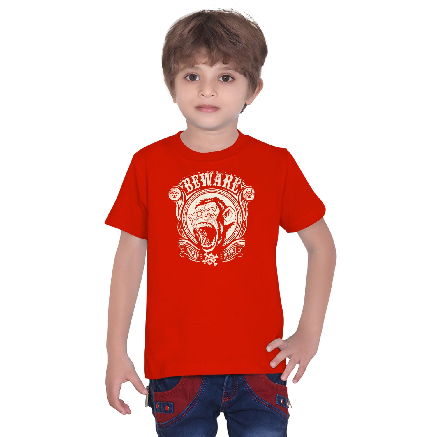 Beware Kids Tee – Tantra Original Brand Since 1997 – Graphic Cotton Tee – Bold & Playful Wear - Shipping Globally!