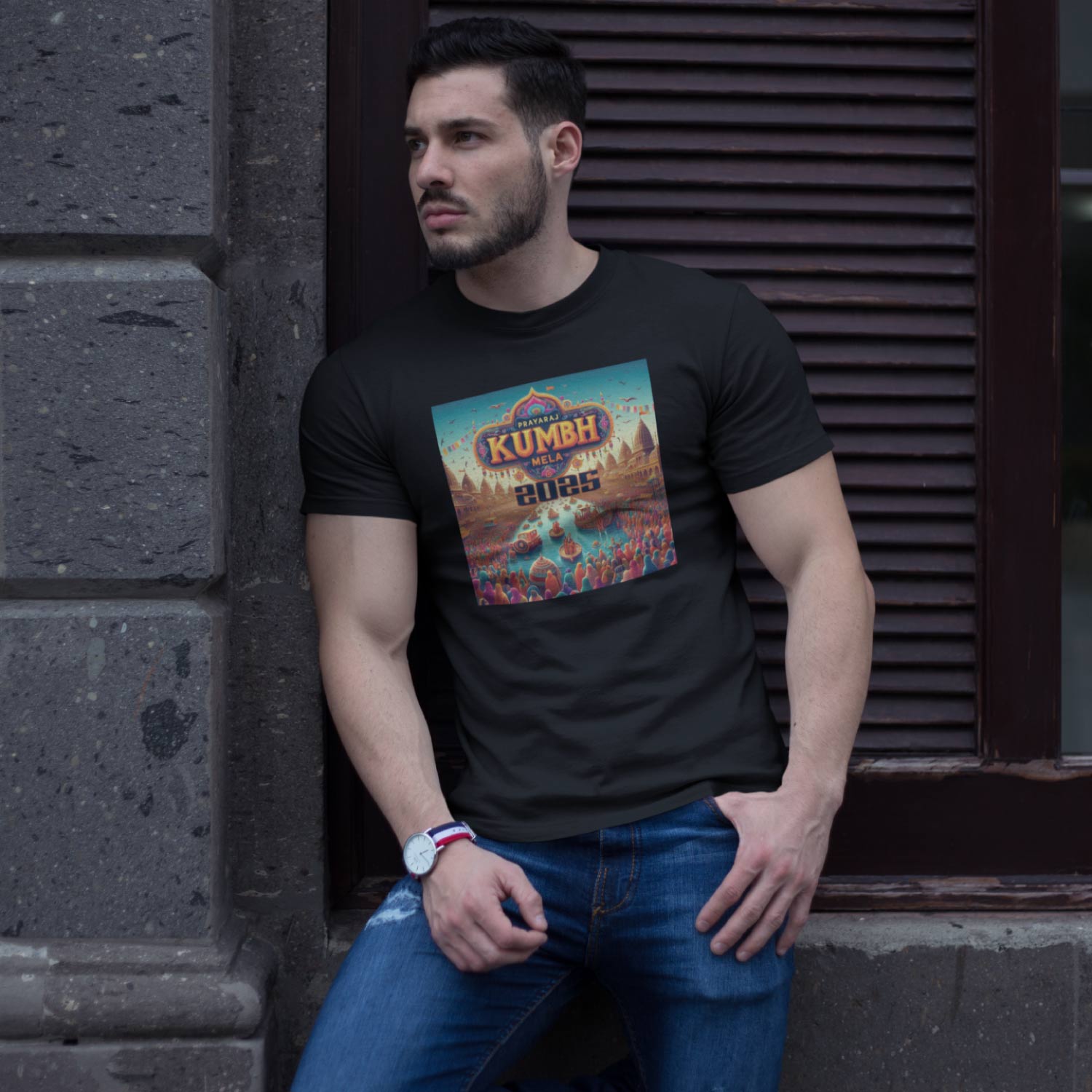Tantra Kumbh 2 T-Shirt – Unisex Graphic Tee – Premium Cotton Casual Wear – Spiritual & Traditional Design - Shipping Globally!