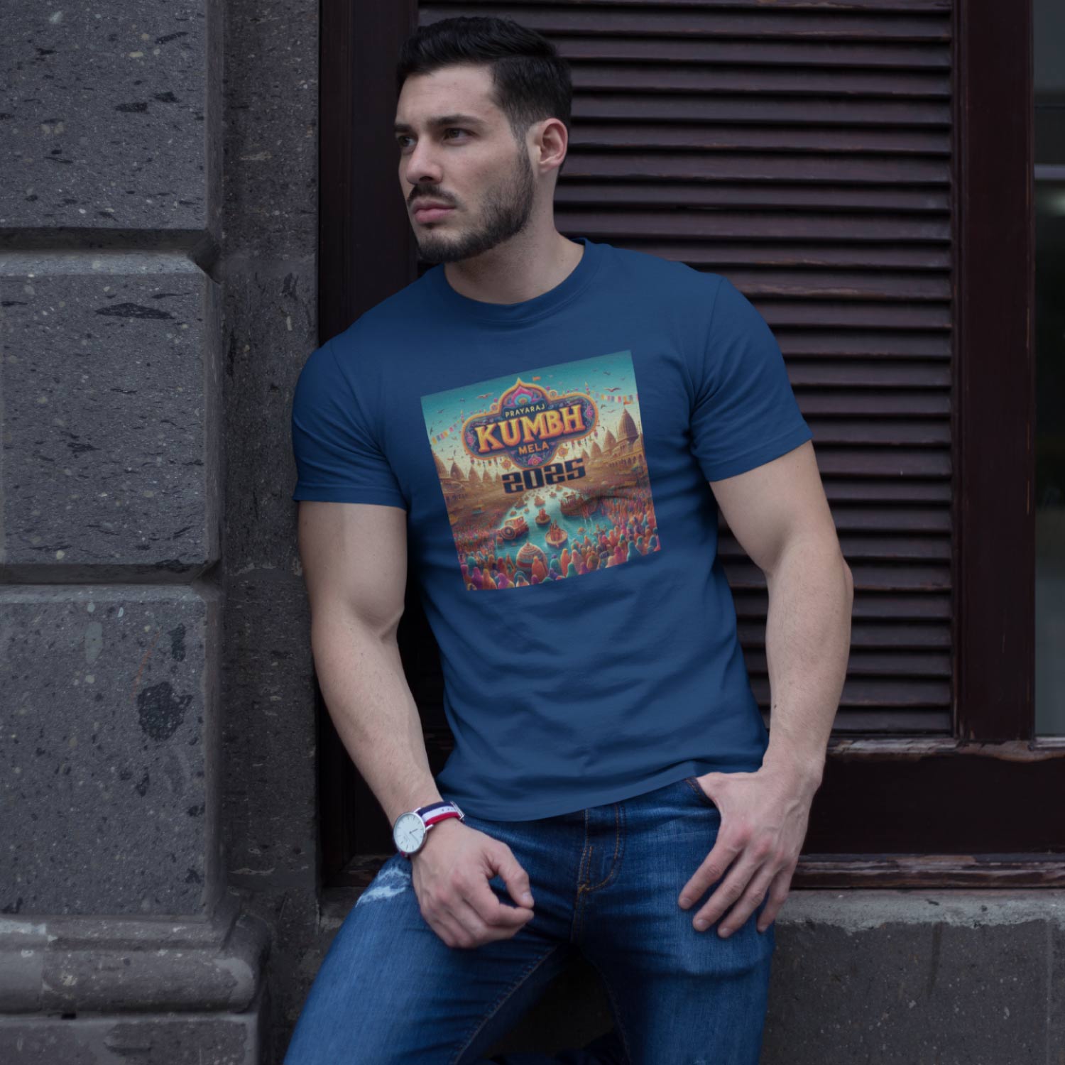 Tantra Kumbh 2 T-Shirt – Unisex Graphic Tee – Premium Cotton Casual Wear – Spiritual & Traditional Design - Shipping Globally!
