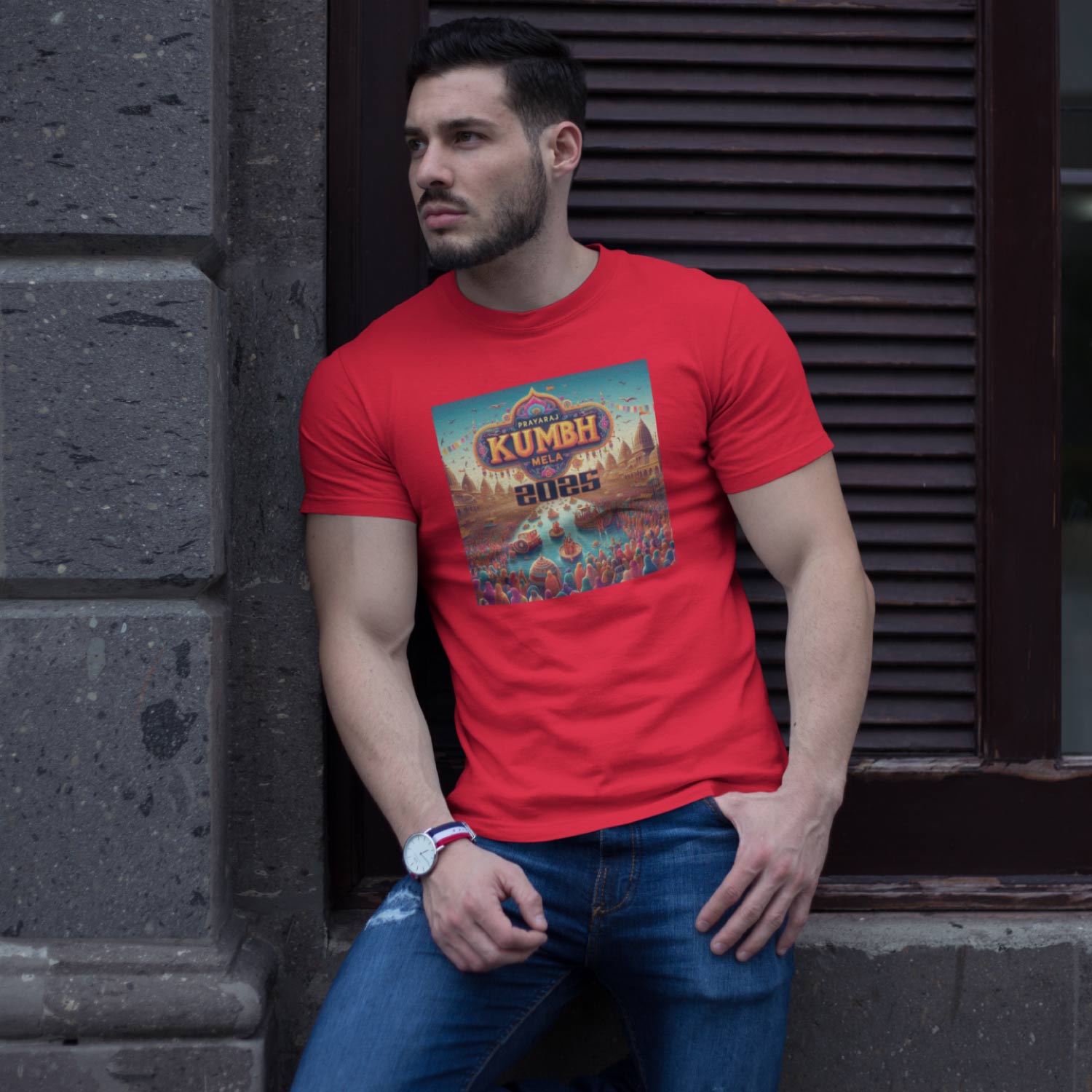 Tantra Kumbh 2 T-Shirt – Unisex Graphic Tee – Premium Cotton Casual Wear – Spiritual & Traditional Design - Shipping Globally!