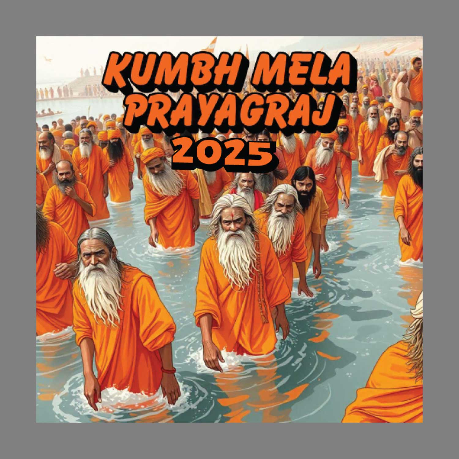 Tantra Kumbh 5 T-Shirt – Unisex Graphic Tee – Premium Cotton Casual Wear – Spiritual & Traditional Design - Shipping Globally!