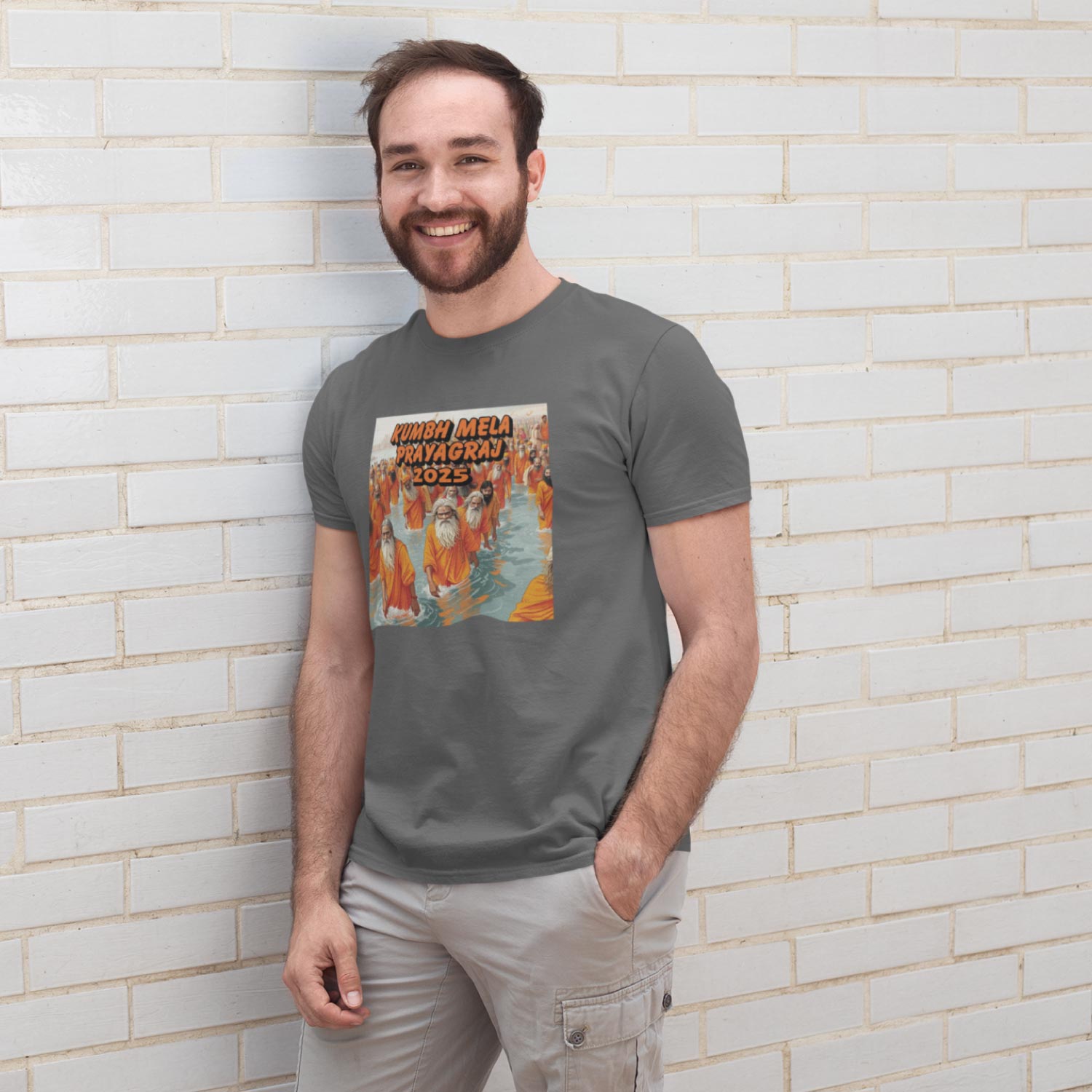 Tantra Kumbh 5 T-Shirt – Unisex Graphic Tee – Premium Cotton Casual Wear – Spiritual & Traditional Design - Shipping Globally!