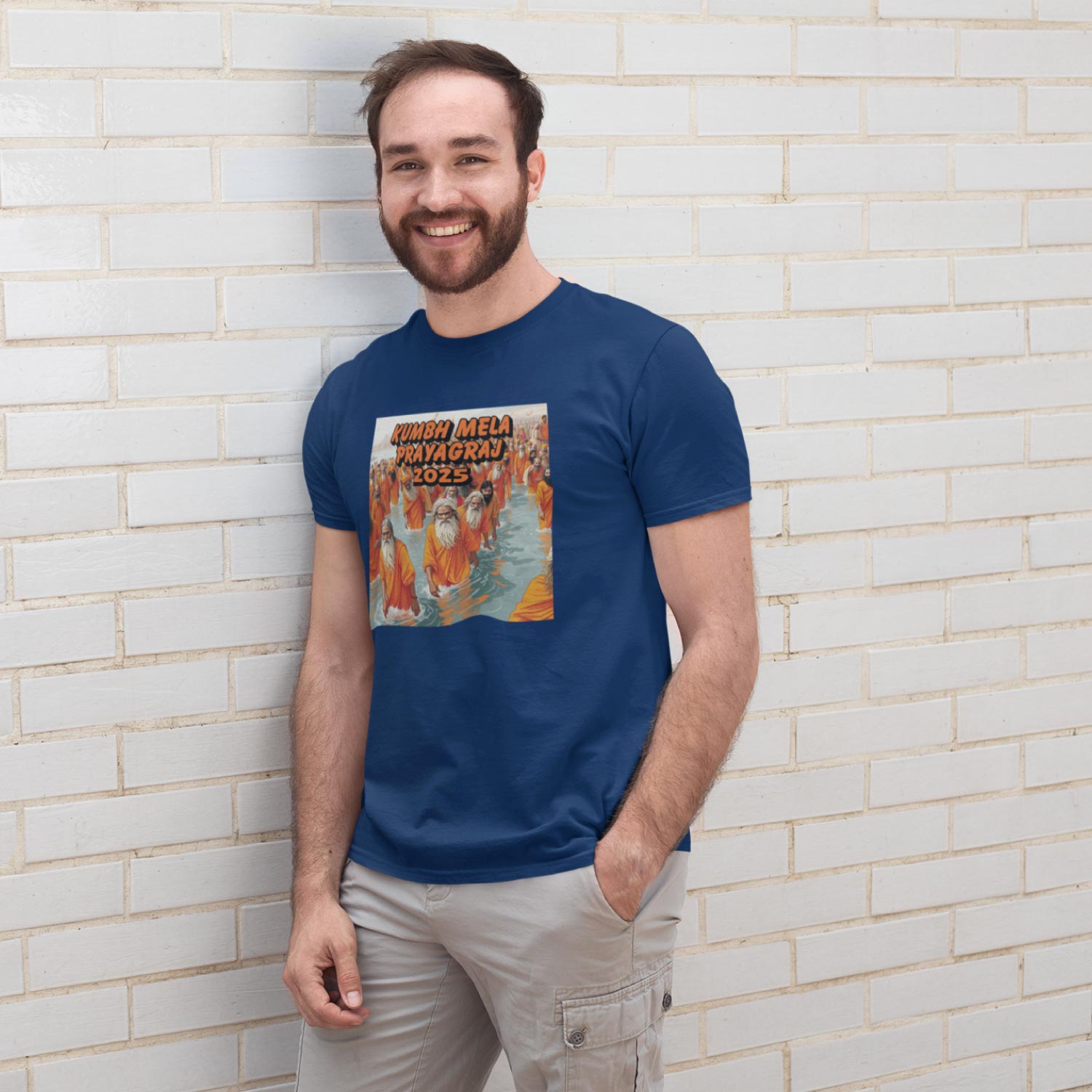 Tantra Kumbh 5 T-Shirt – Unisex Graphic Tee – Premium Cotton Casual Wear – Spiritual & Traditional Design - Shipping Globally!