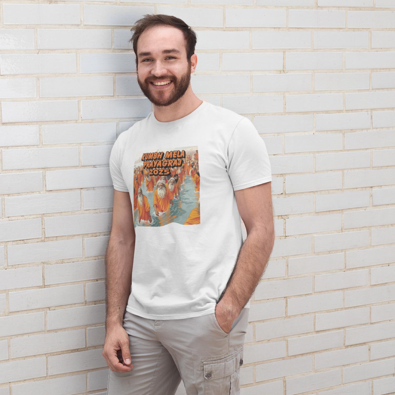 Tantra Kumbh 5 T-Shirt – Unisex Graphic Tee – Premium Cotton Casual Wear – Spiritual & Traditional Design - Shipping Globally!