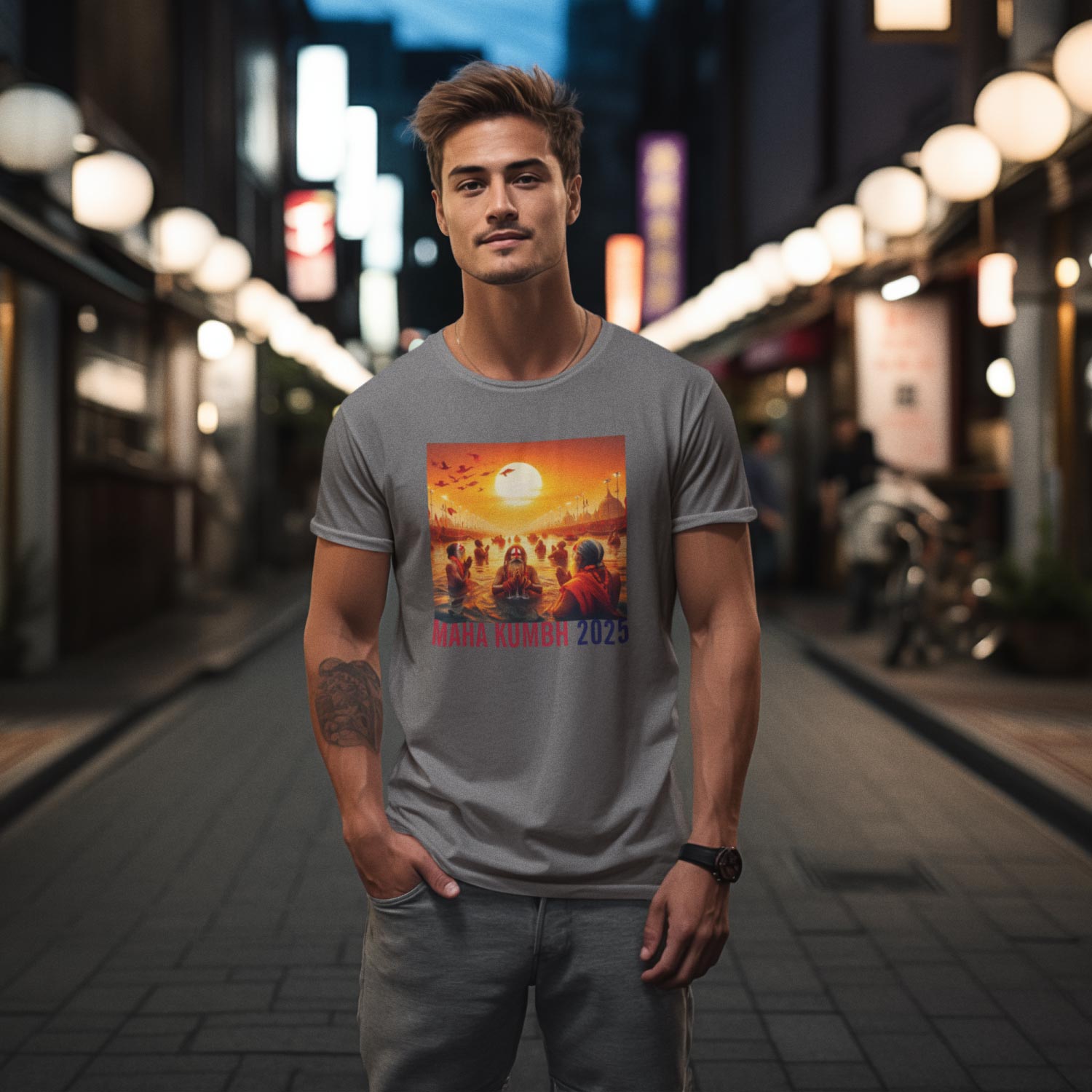Tantra Kumbh 6 T-Shirt – Unisex Graphic Tee – Premium Cotton Casual Wear – Spiritual & Traditional Design - Shipping Globally!