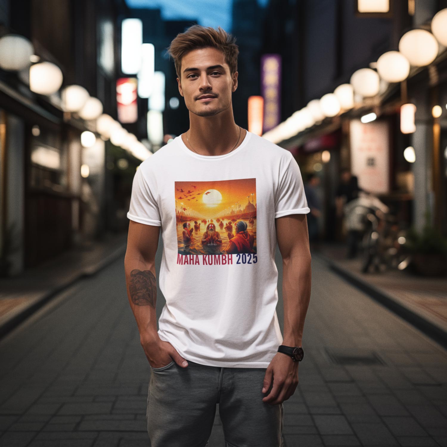 Tantra Kumbh 6 T-Shirt – Unisex Graphic Tee – Premium Cotton Casual Wear – Spiritual & Traditional Design - Shipping Globally!