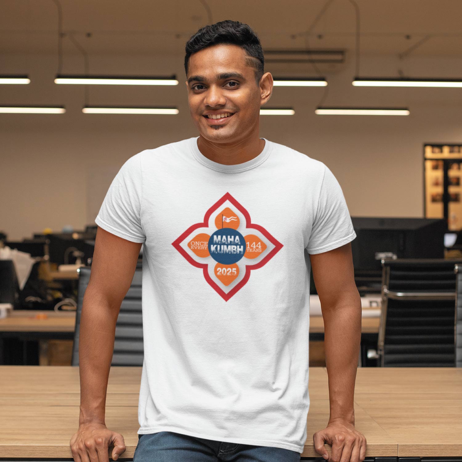 Tantra Kumbh 9 T-Shirt – Unisex Graphic Tee – Premium Cotton Casual Wear – Spiritual & Traditional Design - Shipping Globally!