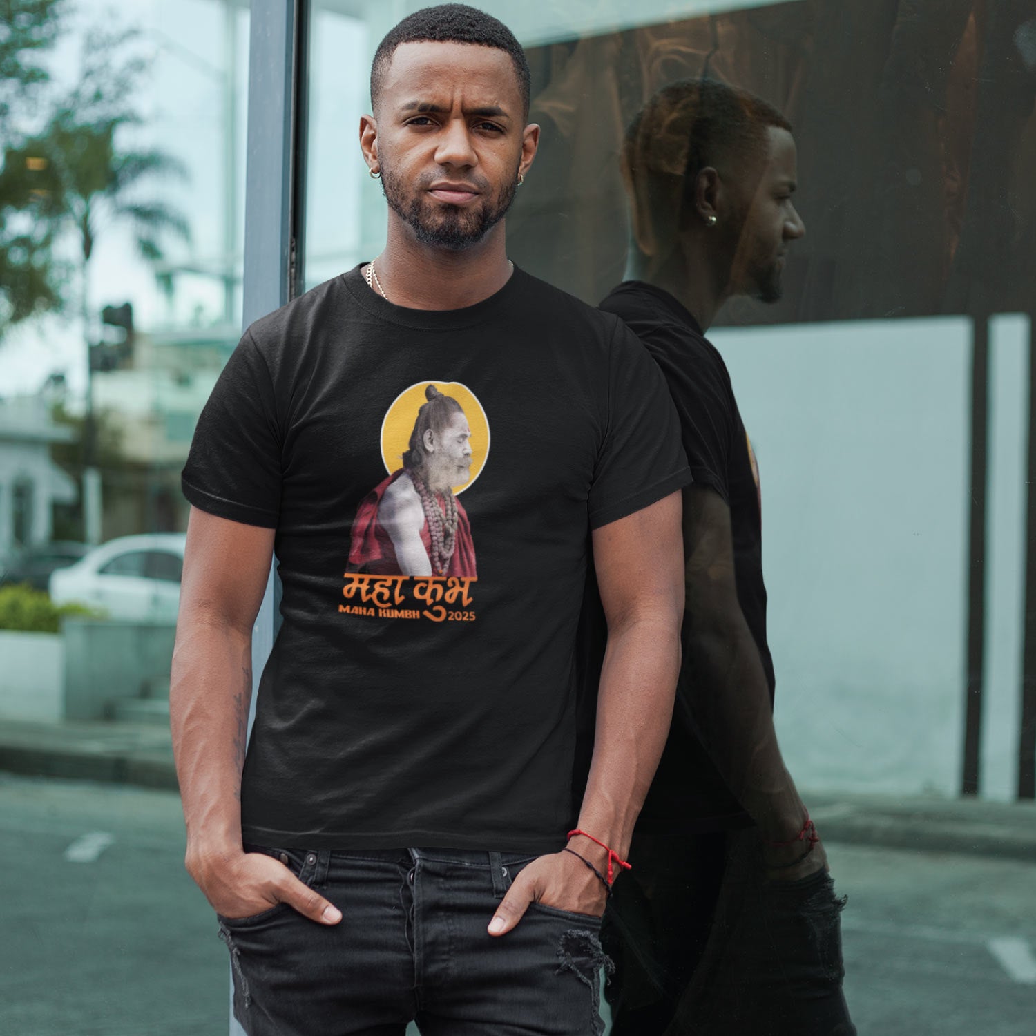 Tantra Kumbh 3 T-Shirt – Unisex Graphic Tee – Premium Cotton Casual Wear – Spiritual & Traditional Design - Shipping Globally!