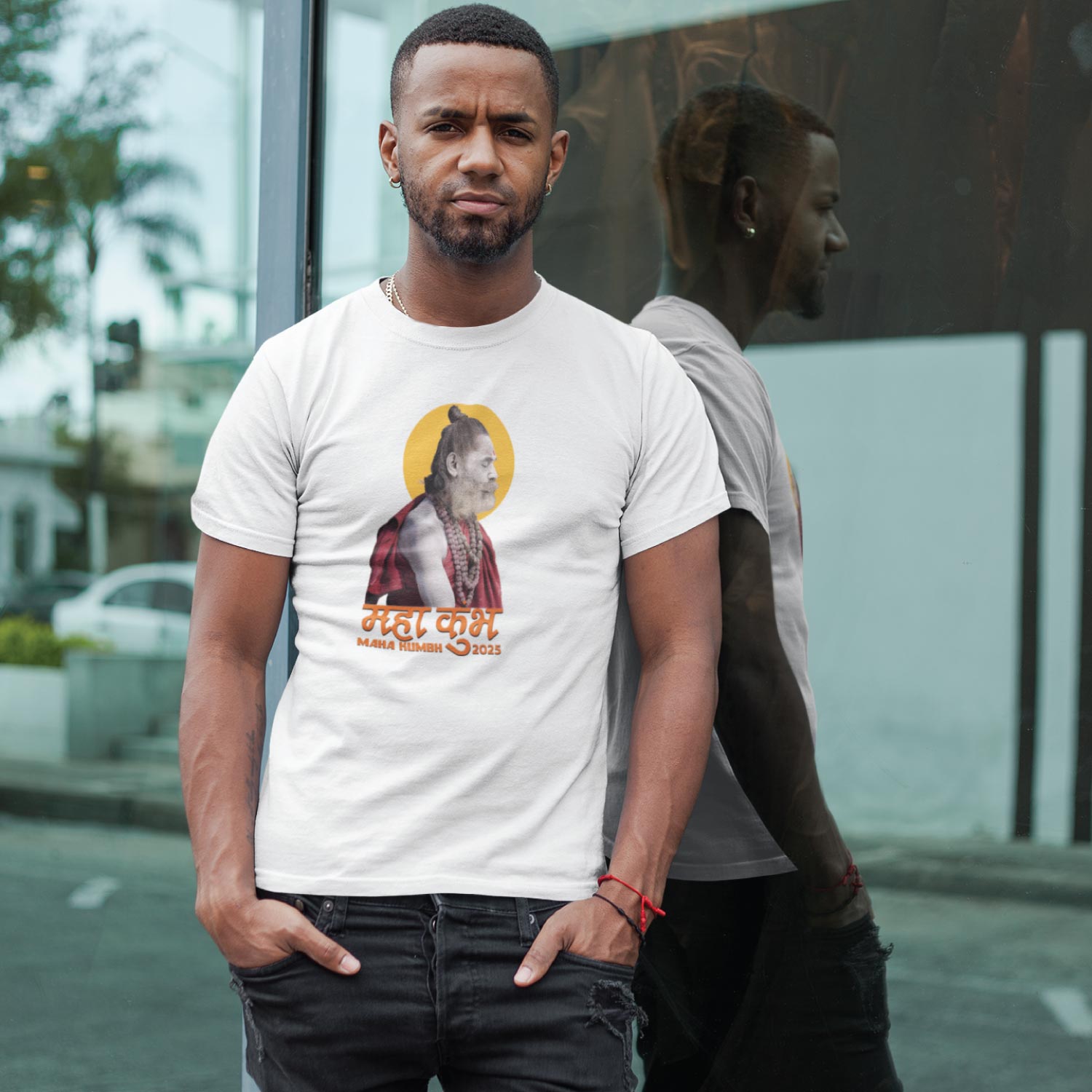 Tantra Kumbh 3 T-Shirt – Unisex Graphic Tee – Premium Cotton Casual Wear – Spiritual & Traditional Design - Shipping Globally!