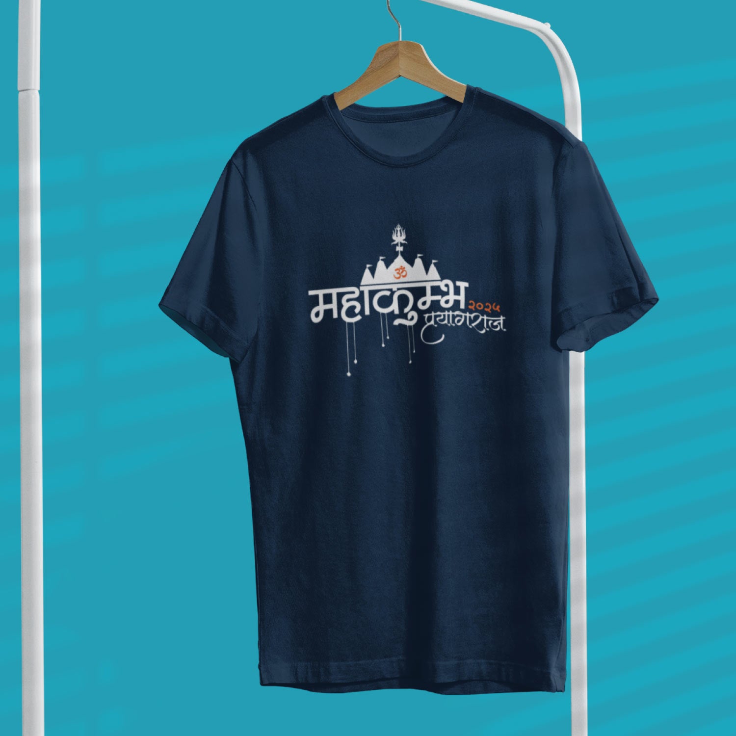 Tantra Kumbh 8 T-Shirt – Unisex Graphic Tee – Premium Cotton Casual Wear – Spiritual & Traditional Design - Shipping Globally!