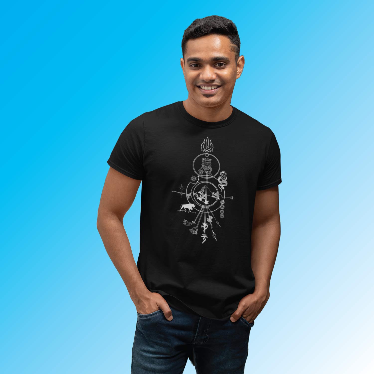 Kailasa T-Shirt – Tantra Original Brand Since 1997 – Unisex Graphic Cotton Tee - Himalayan-Inspired Casual Wear - Shipping Globally!