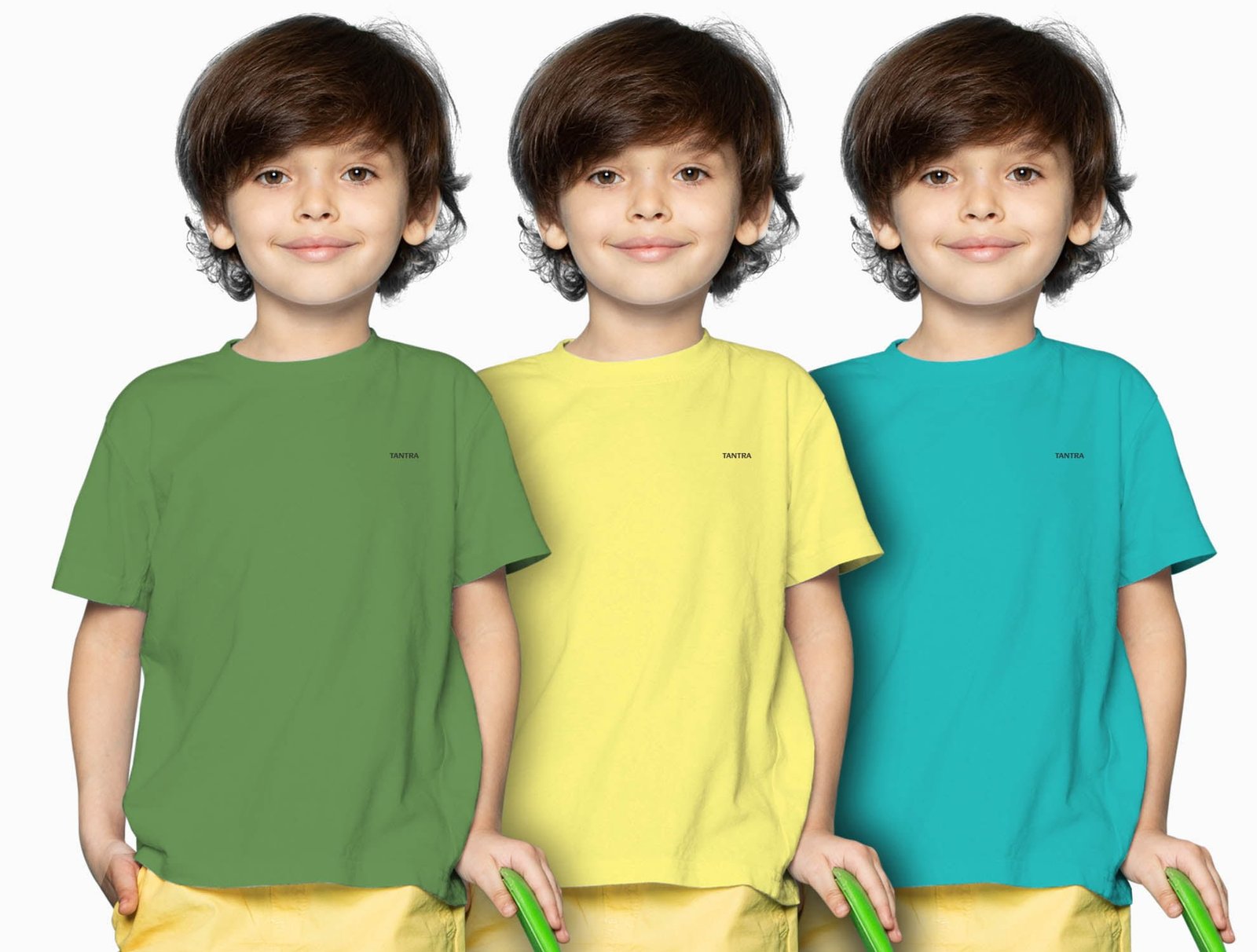 Kids 3 Pack Combo (Green + Yellow + Turquoise) - Shipping Globally
