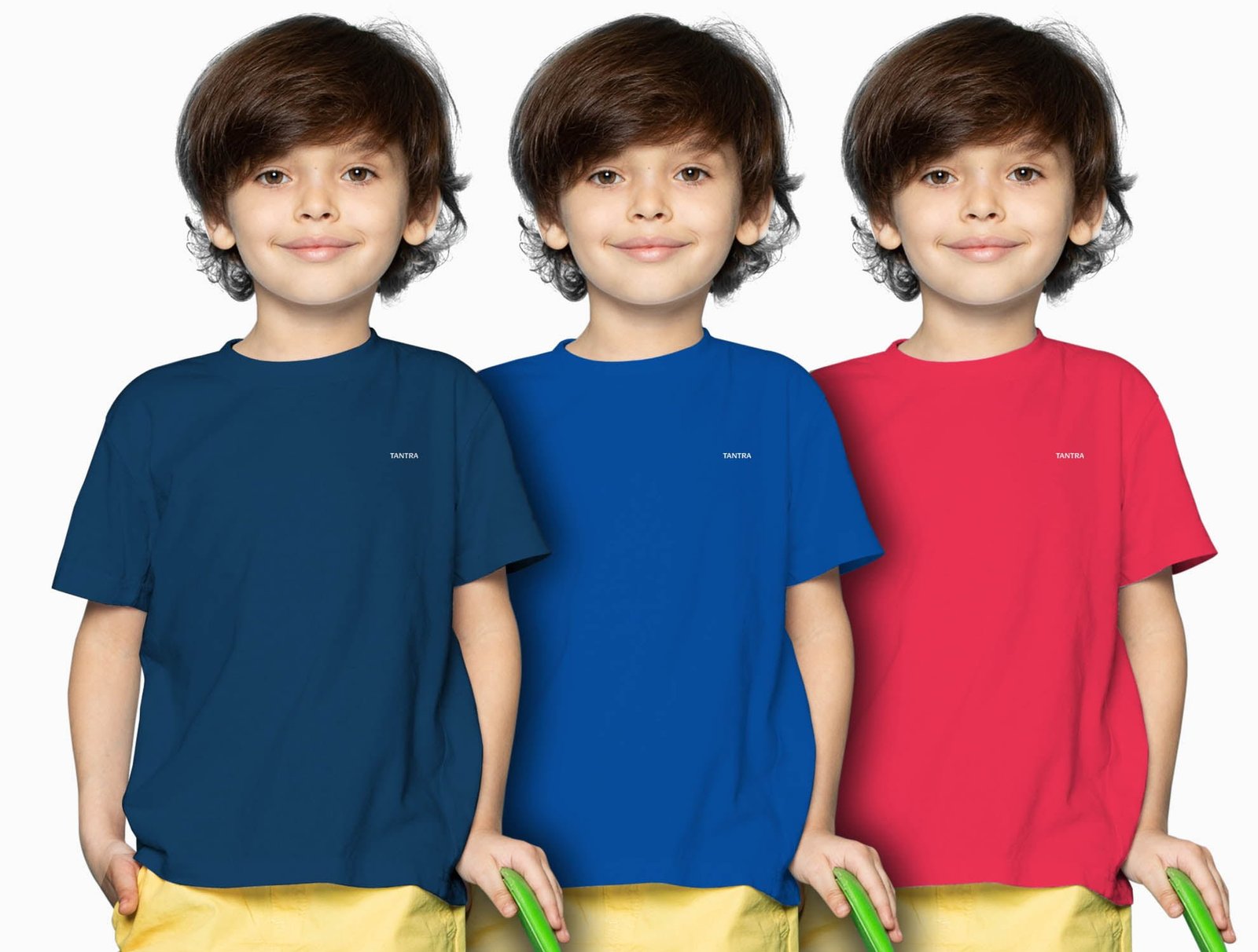 Kids 3 Pack Combo (Petrol Blue + Royal Blue + Red) - Shipping Globally