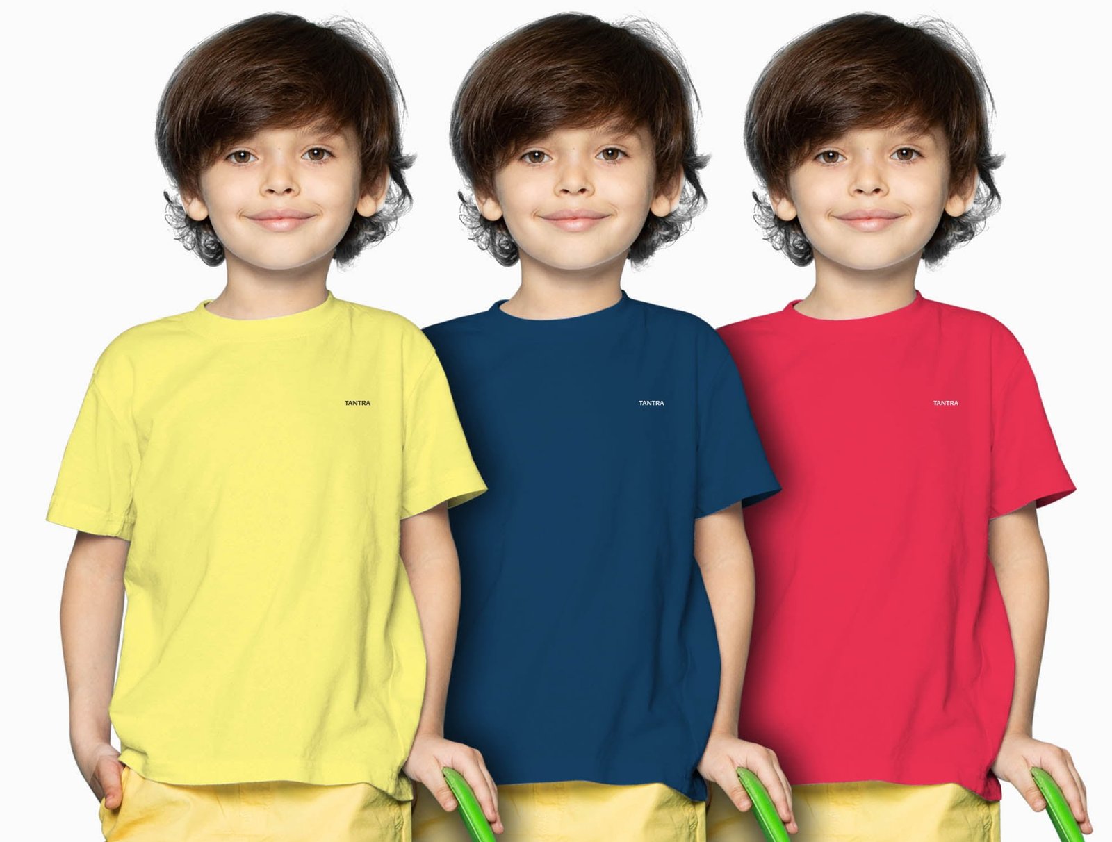 Kids 3 Pack Combo (Yellow + Petrol Blue + Red) - Shipping Globally