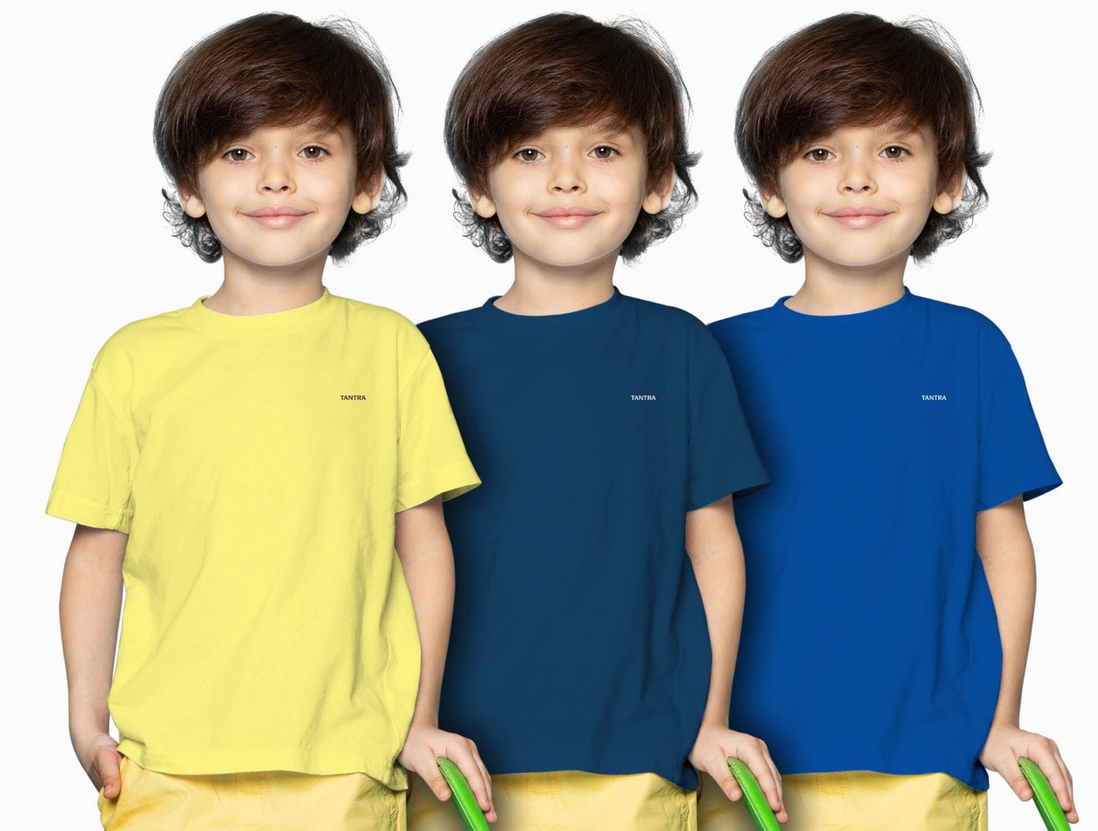Kids 3 Pack Combo (Yellow + Petrol Blue + Royal Blue) - Shipping Globally