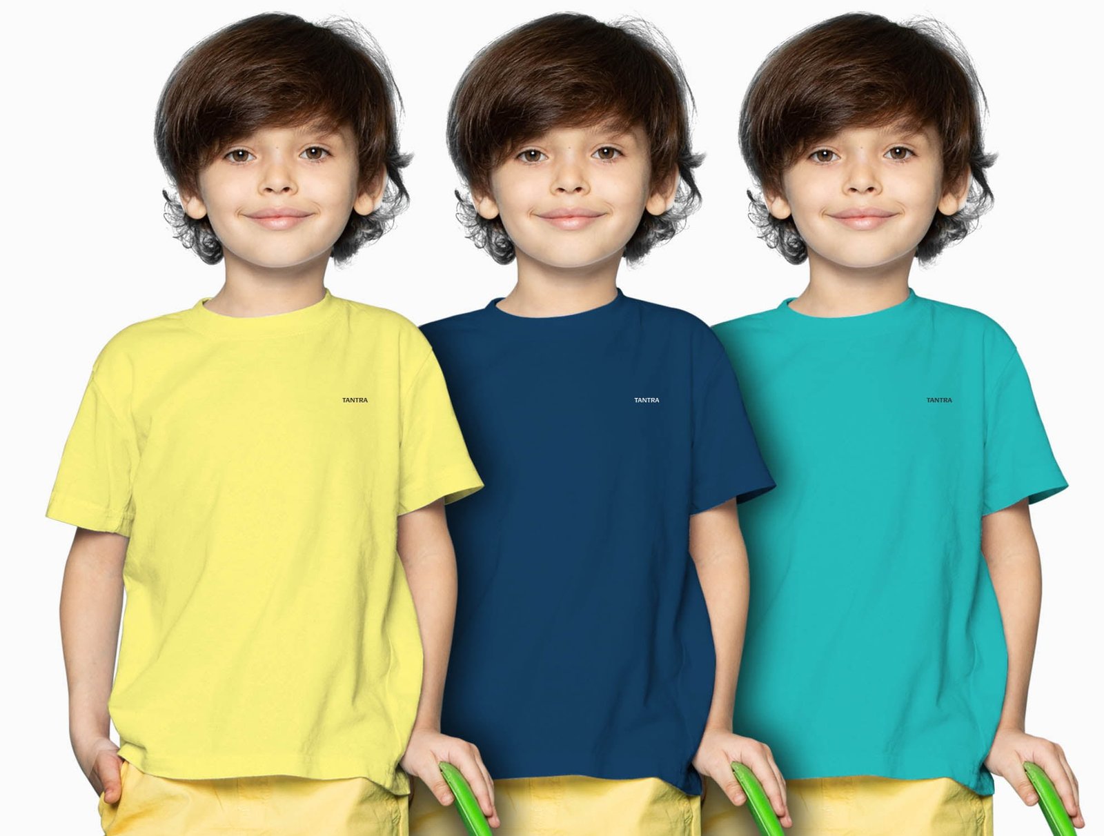 Kids 3 Pack Combo (Yellow + Petrol Blue + Turquoise) - Shipping Globally