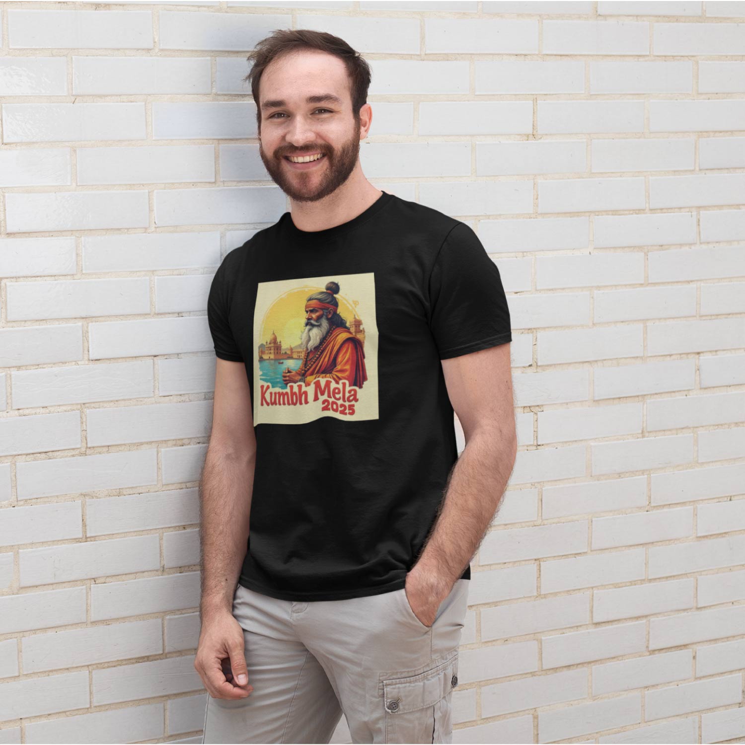 Tantra Kumbh 1 T-Shirt – Unisex Graphic Tee – Premium Cotton Casual Wear – Spiritual & Traditional Design - Shipping Globally!
