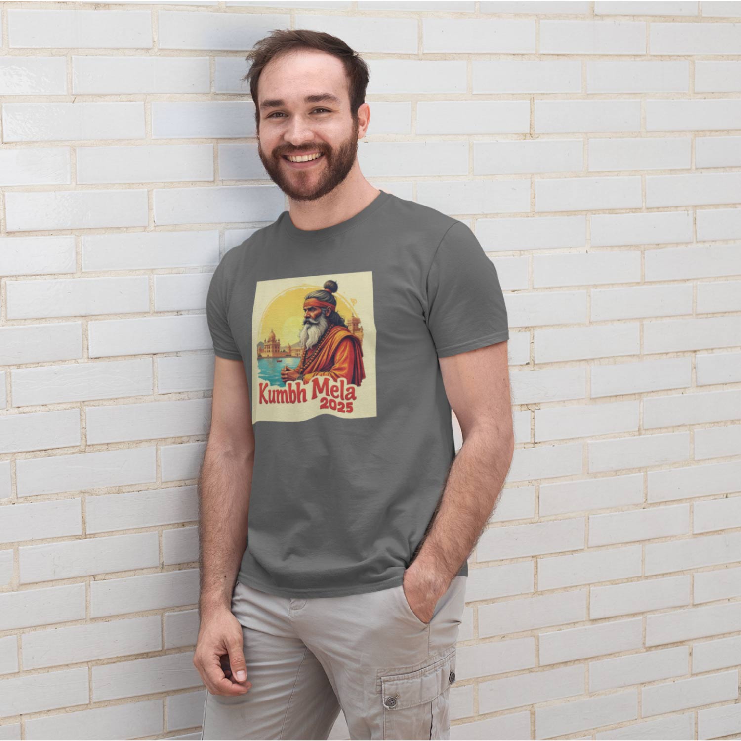 Tantra Kumbh 1 T-Shirt – Unisex Graphic Tee – Premium Cotton Casual Wear – Spiritual & Traditional Design - Shipping Globally!