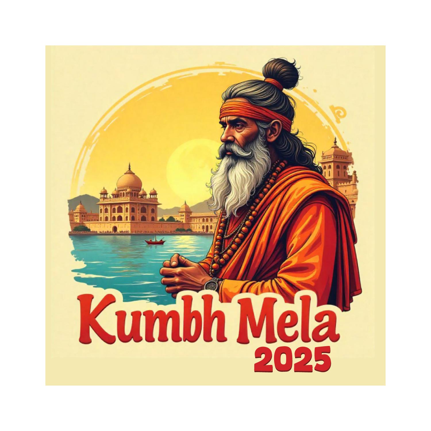 Tantra Kumbh 1 T-Shirt – Unisex Graphic Tee – Premium Cotton Casual Wear – Spiritual & Traditional Design - Shipping Globally!