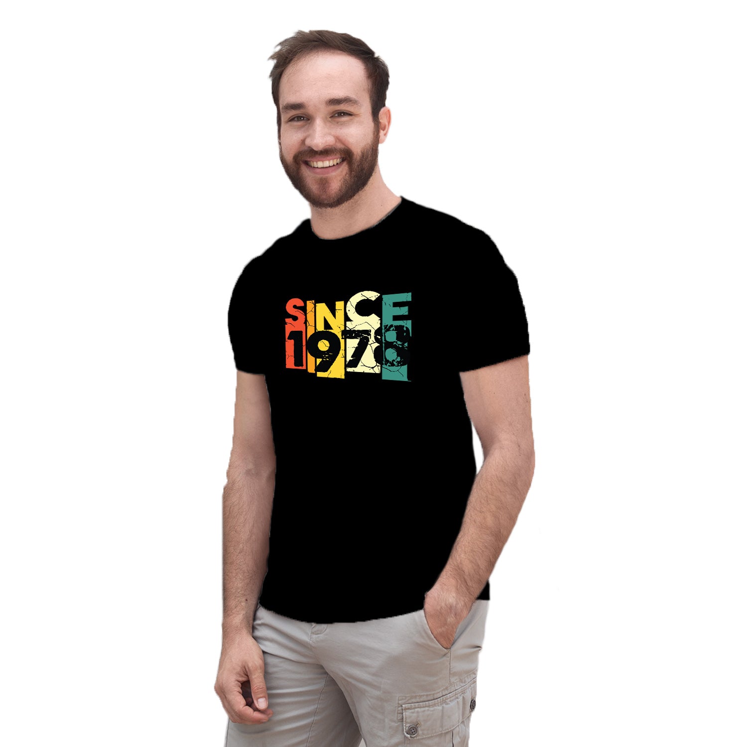 Since 1978 – Tantra Original Brand Since 1997 – Unisex Cotton Tee – Retro Vintage Birth Year Wear - Shipping Globally!