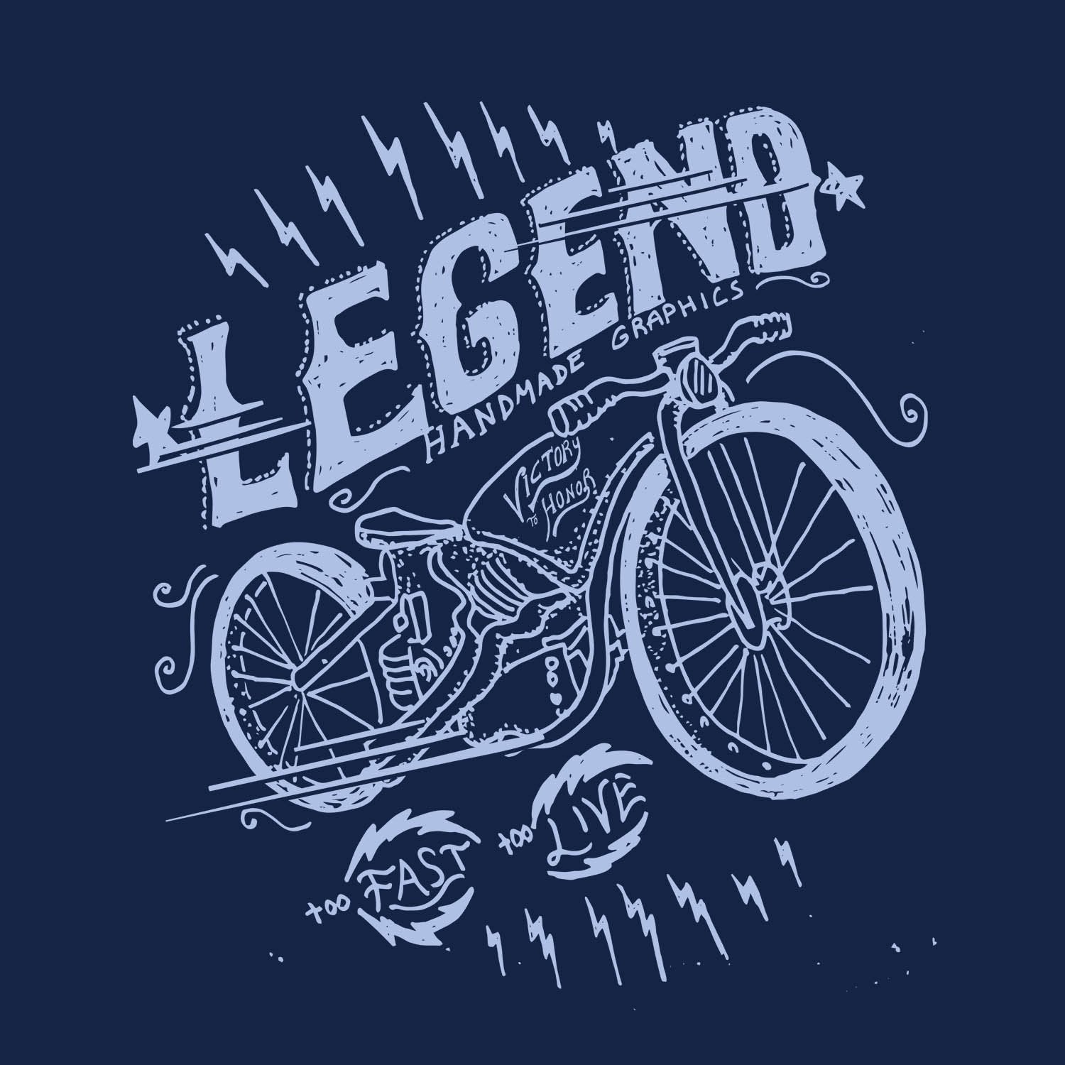 Legend - Mens T-shirts - Shipping Globally!