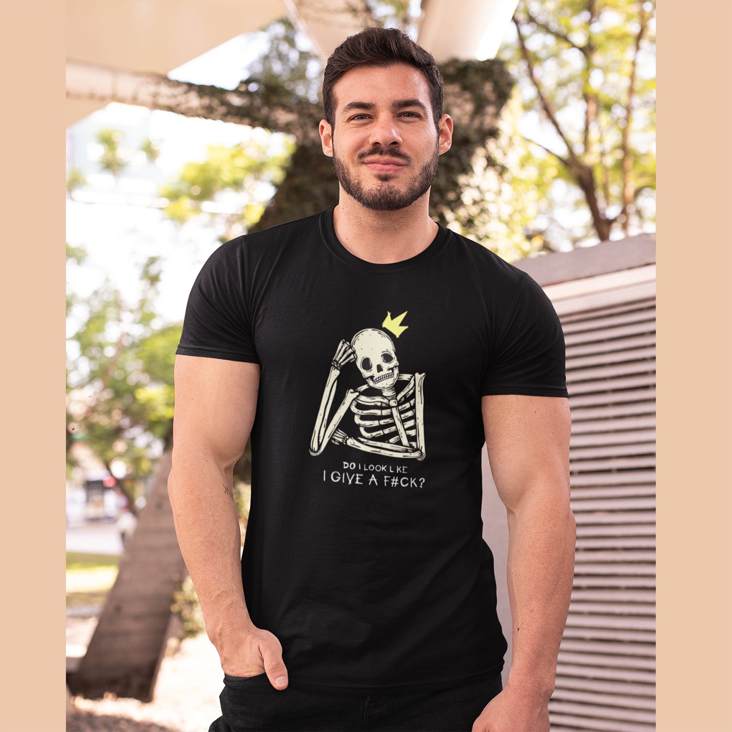 Tantra-Do i Look Like Graphic Print Regular Fit Half Sleeve Round Neck Cotton T-Shirt  - Shipping Globally!