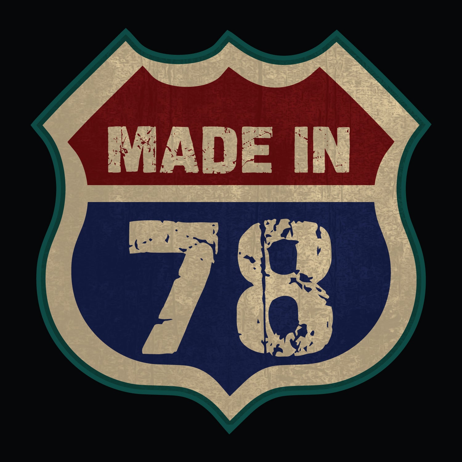 Made in 78 – Tantra Original Since 1997 – Unisex Cotton Tee Everyday Wear – Shipping Globally!