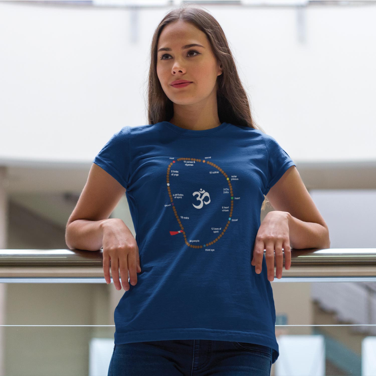 Mala Women’s Tee – Tantra Original Brand Since 1997 – Shipping Globally!