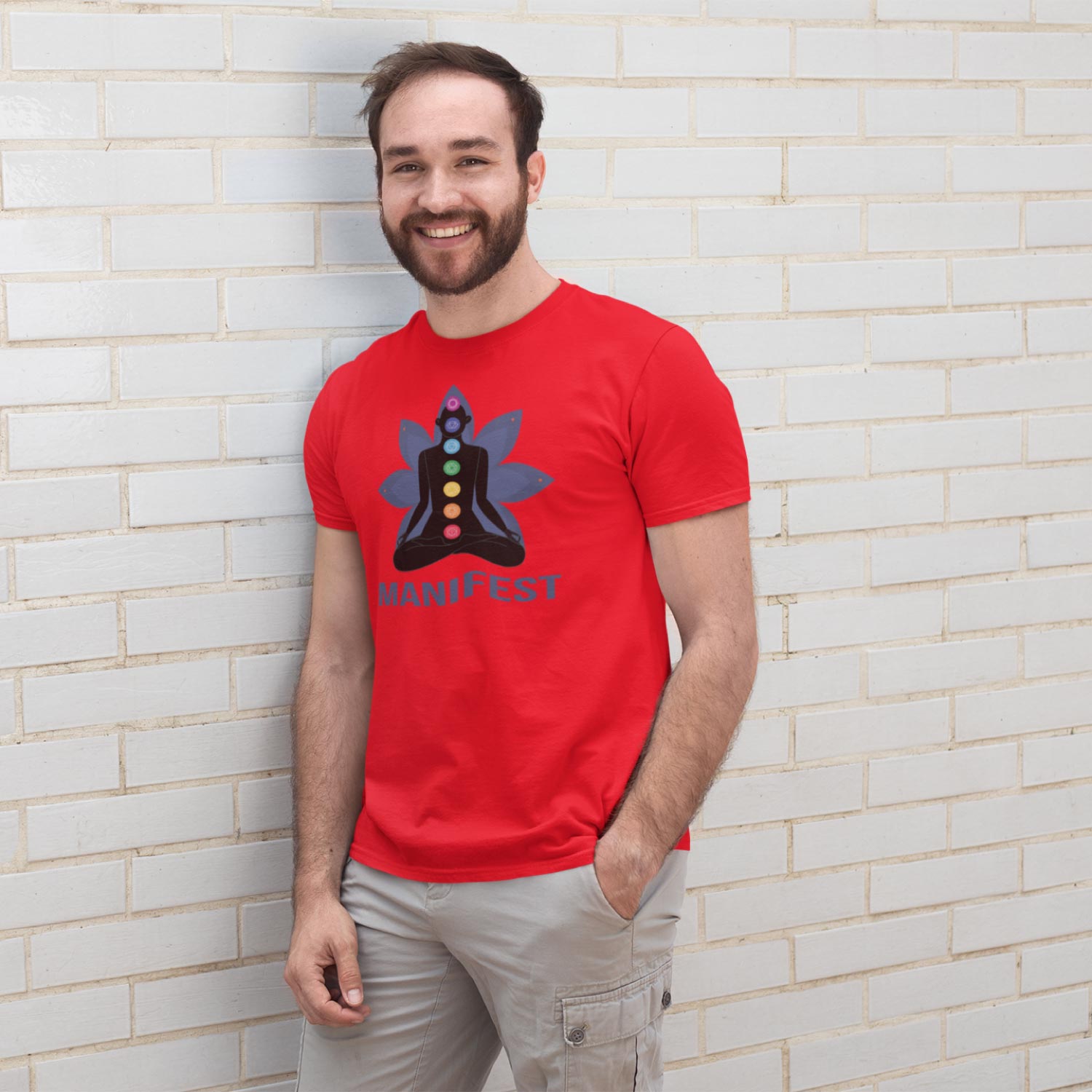 Tantra Manifest 100% Cotton Round Neck Printed T-Shirt - Shipping Globally!