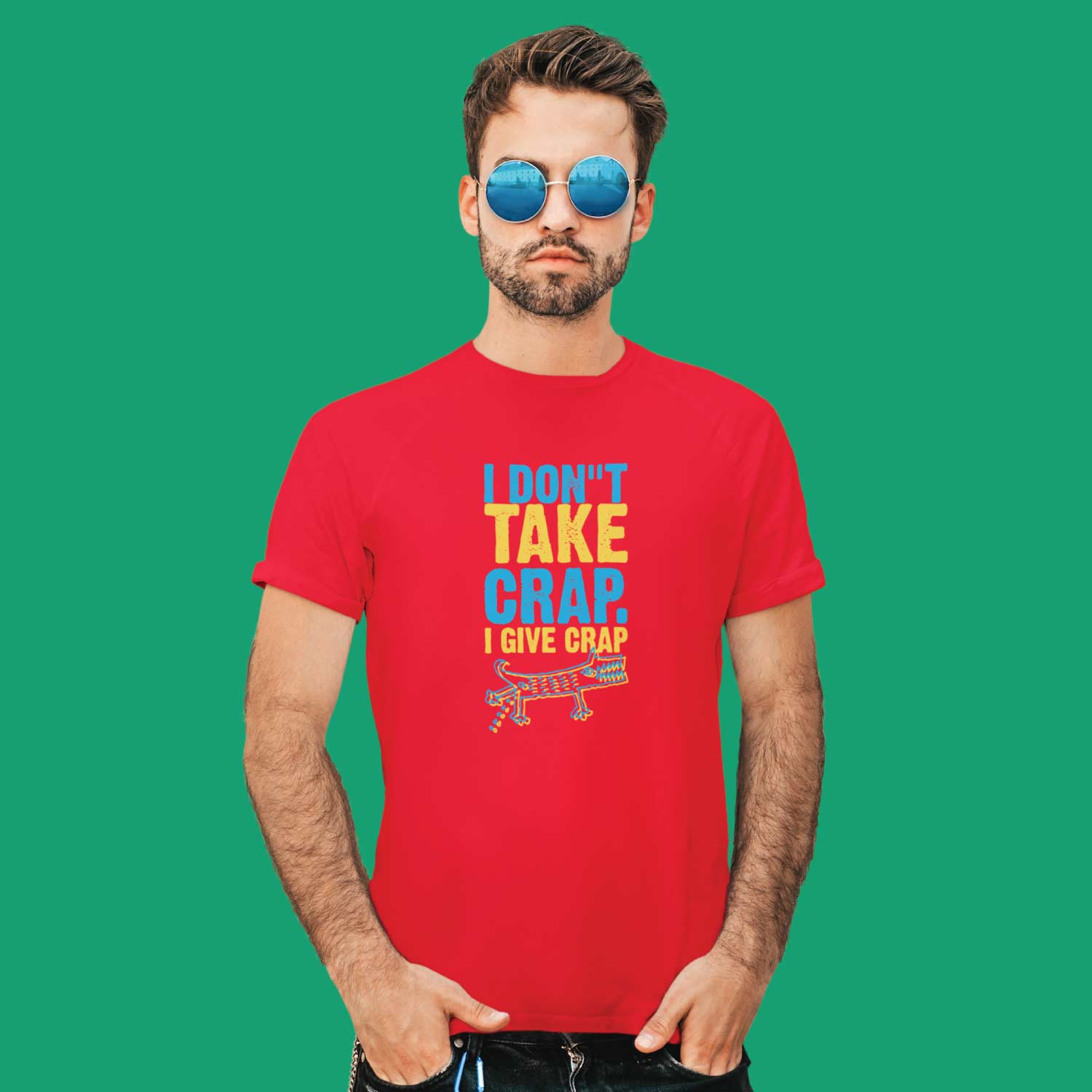 Crap – Tantra Original Brand Since 1997 – Bold Unisex Graphic Cotton Tee – Funny Attitude Wear - Shipping Globally!