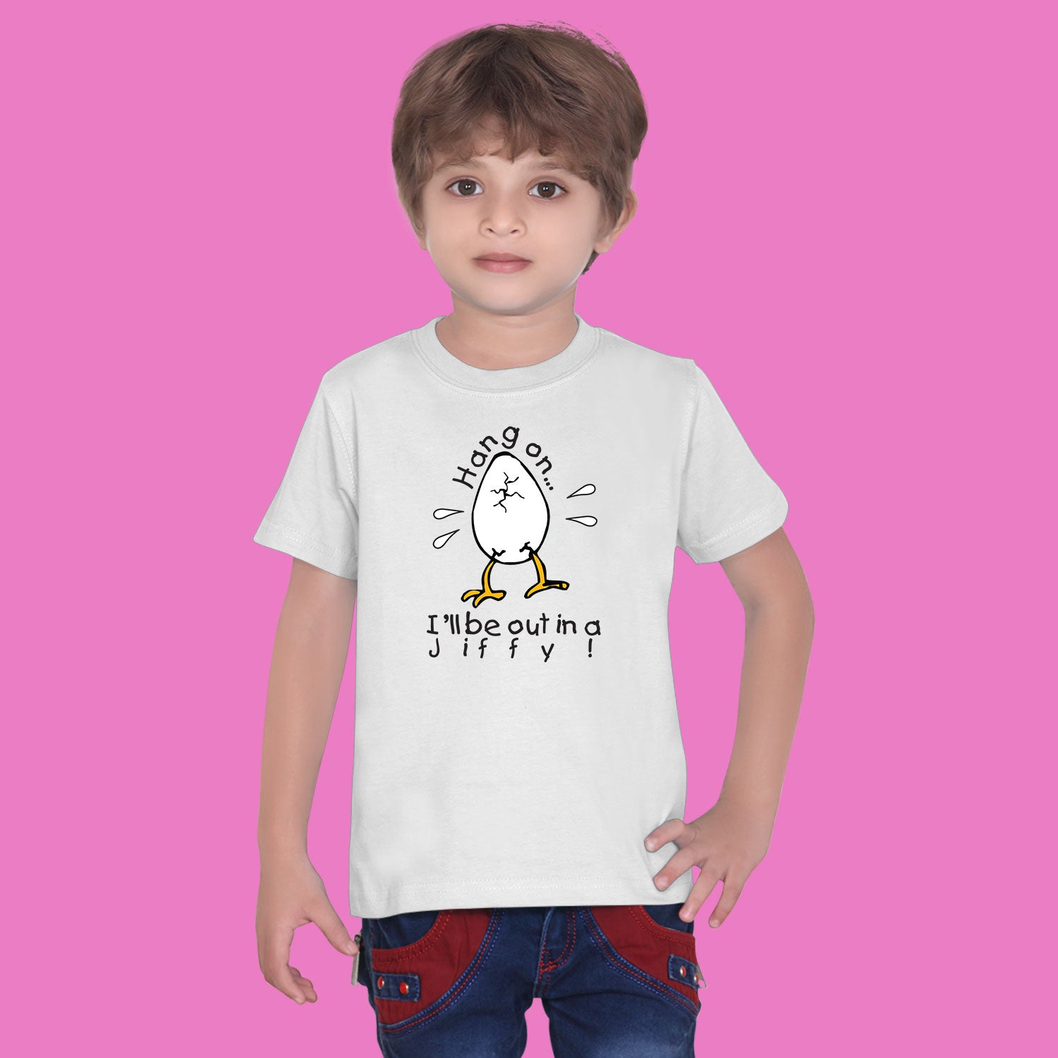 Ande Ka Funda – Tantra Original Brand Since 1997 – Kids Cotton Tee – Funny Desi Foodie Wear - Shipping Globally!