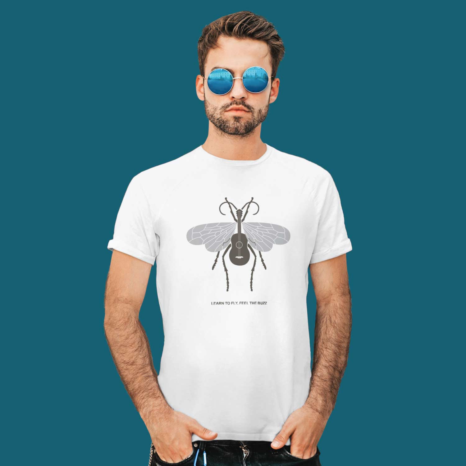Fly Buzz – Tantra Original Since 1997 – Unisex Graphic Cotton Tee – Catch the Fly Vibes - Shipping Globally!