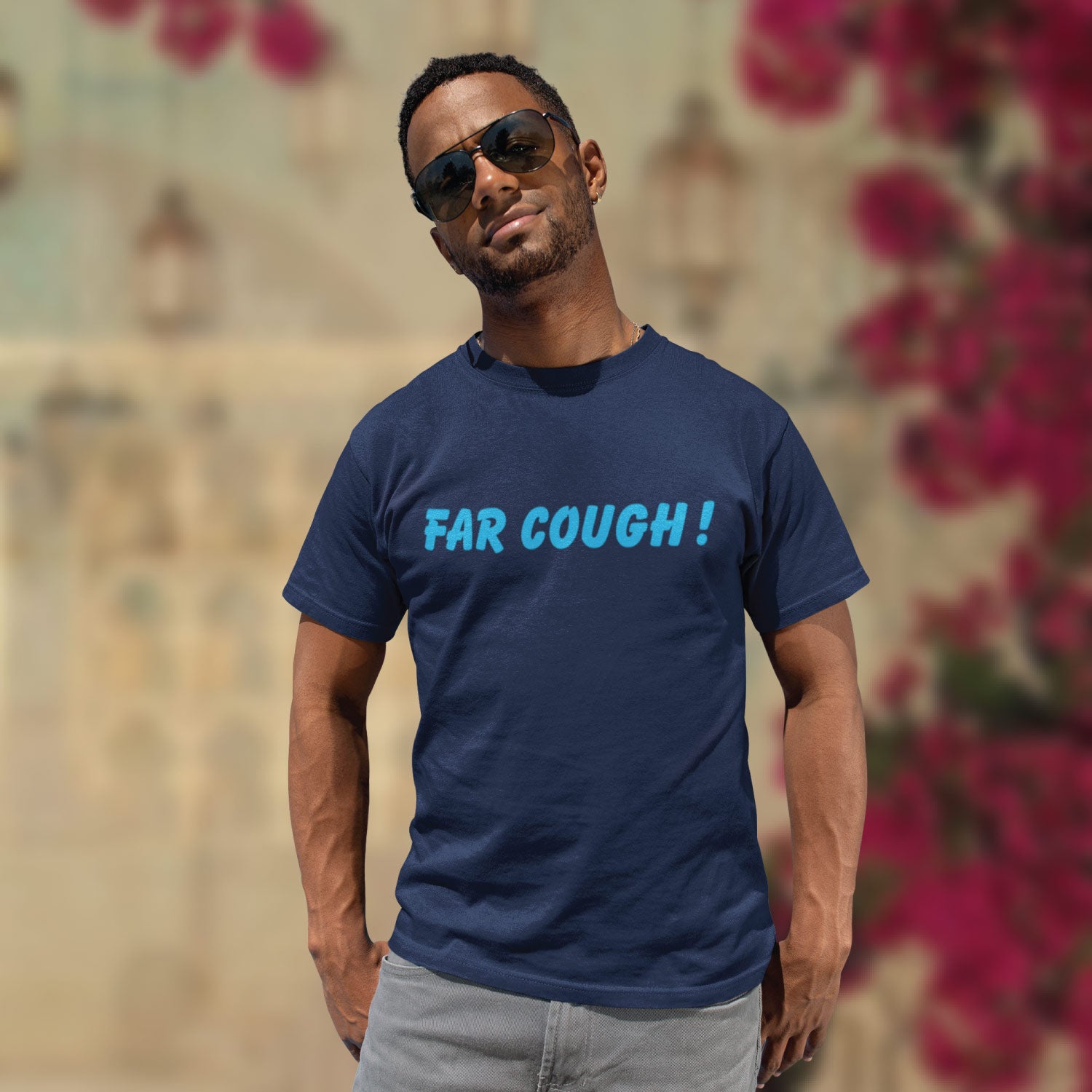 Tantra Far Cough Cotton Unisex T-Shirt Everyday Casual Wear Original Since 1997 Shipping Globally