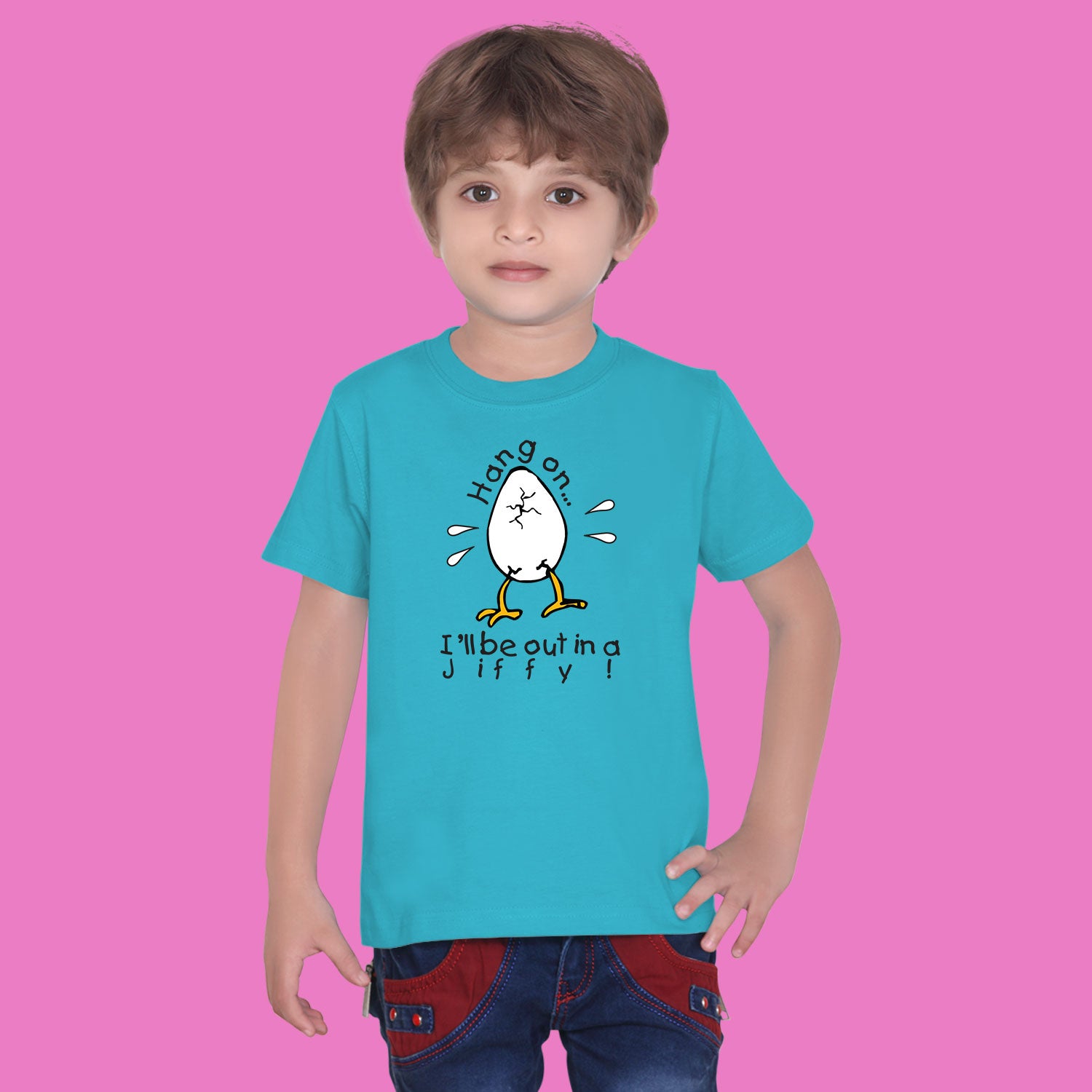 Ande Ka Funda – Tantra Original Brand Since 1997 – Kids Cotton Tee – Funny Desi Foodie Wear - Shipping Globally!