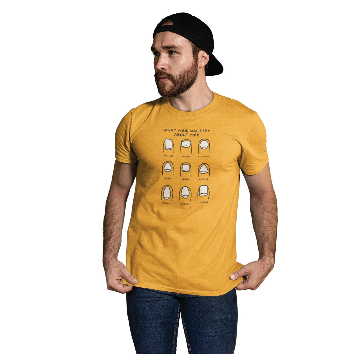 Nail Says Tantra Original Since 1997 Unisex Cotton Tee for Everyday Wear Shipping Worldwide