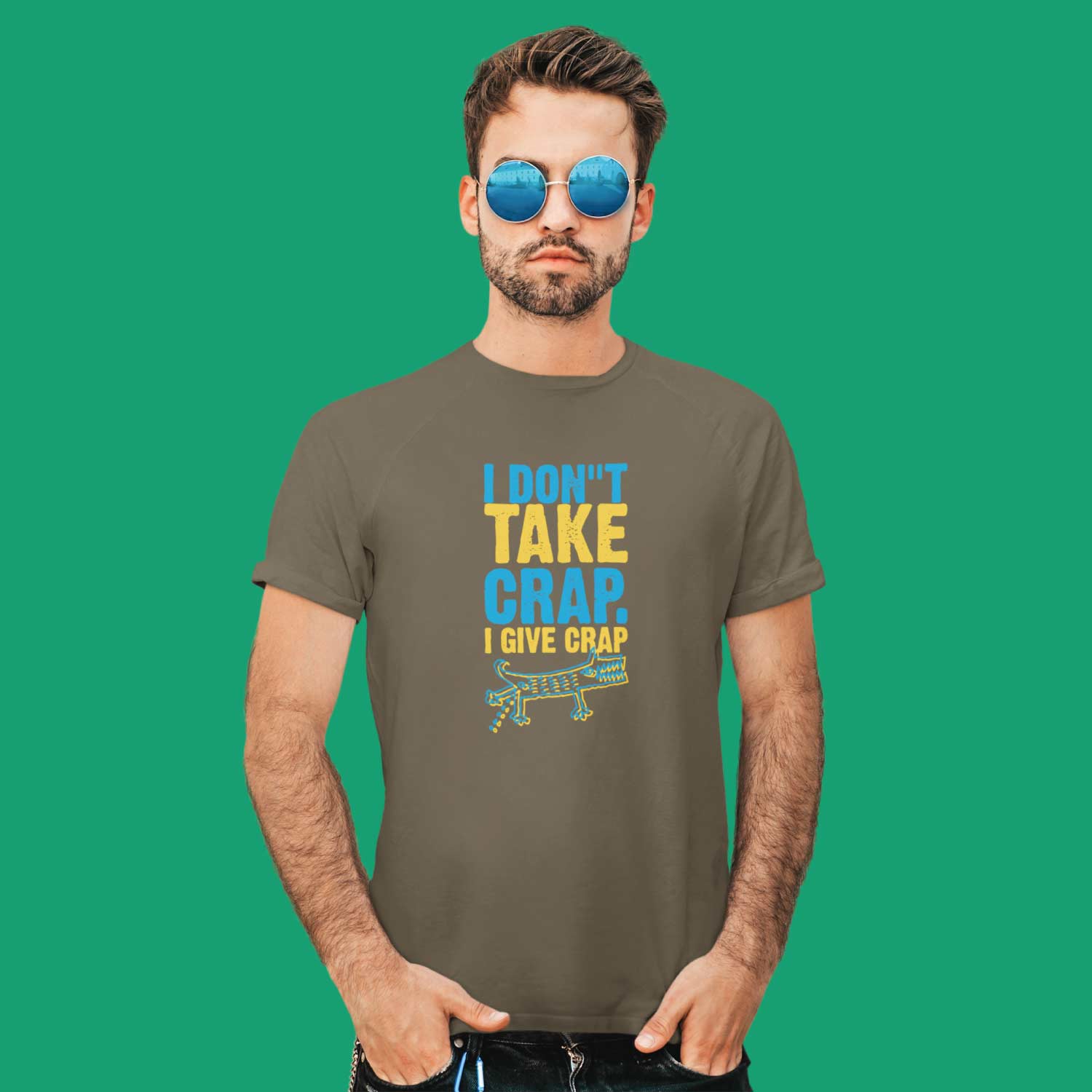 Crap – Tantra Original Brand Since 1997 – Bold Unisex Graphic Cotton Tee – Funny Attitude Wear - Shipping Globally!