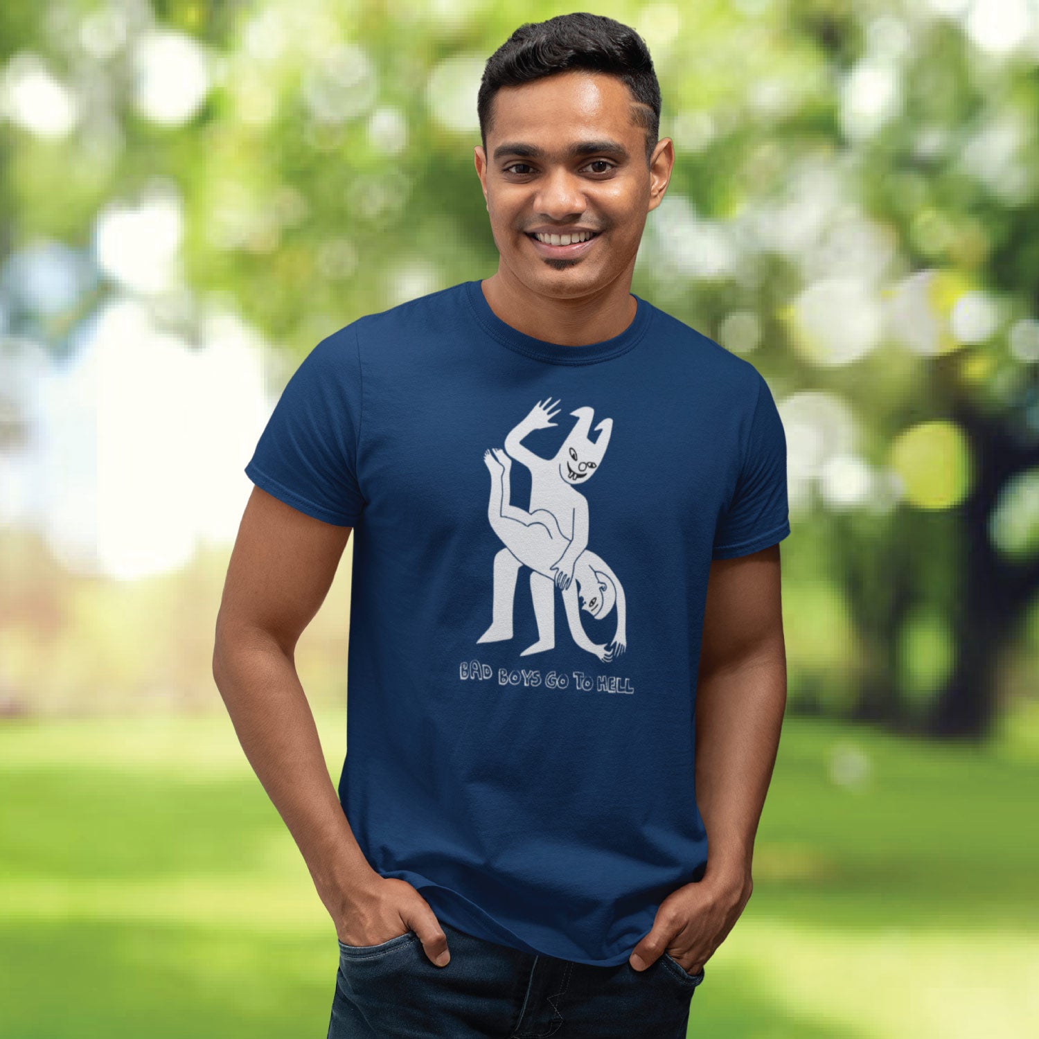 Tantra Bad Boys Cotton Unisex T-Shirt Everyday Casual Wear Original Since 1997 Shipping Globally
