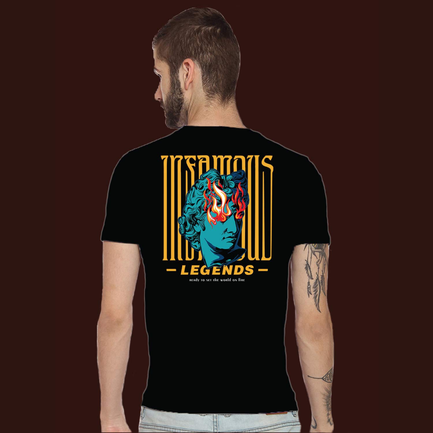 Legends 2 T-Shirt – Tantra Original Brand Since 1997 – Unisex Cotton Tee – Graphic Casual Everyday Wear - Shipping Globally!