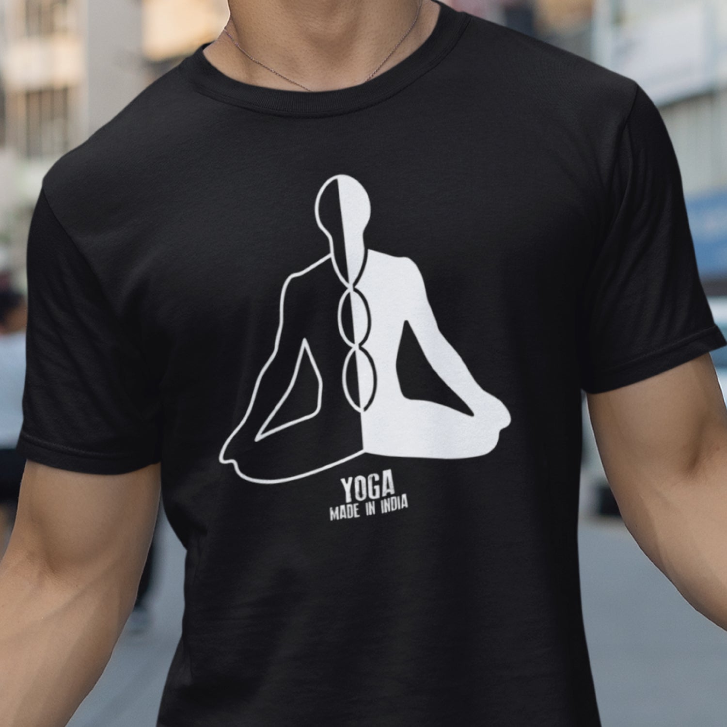 Yoga 100% Cotton Men's T-Shirt Everyday Casual Wear Original Since 1997 Shipping Globally
