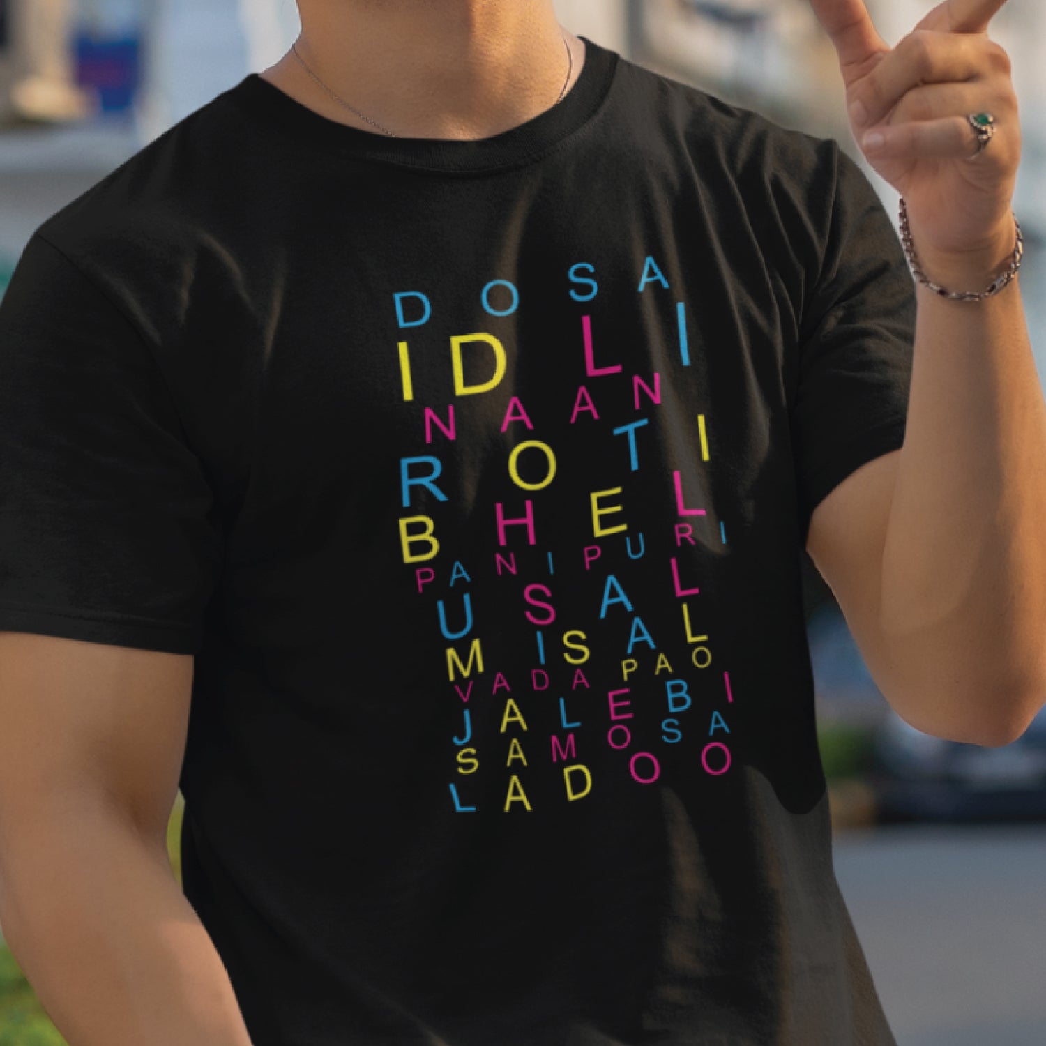 Dosa Idli 100% Cotton Unisex T-Shirt Everyday Casual Wear Original Since 1997 Shipping Globally
