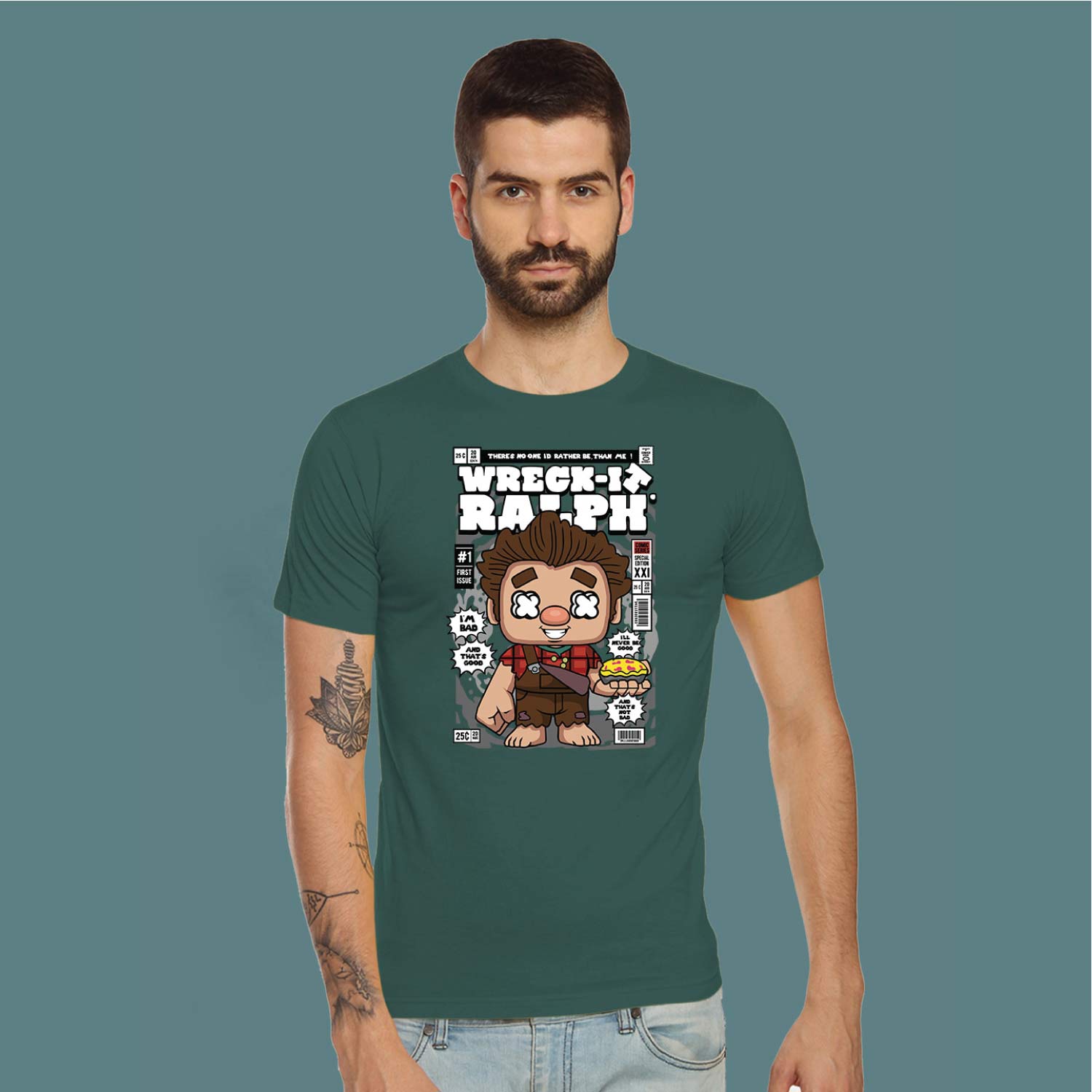 Wreck-It Ralph – Tantra Original Brand Since 1997 – Unisex Cotton Tee Everyday Wear - Shipping Globally!