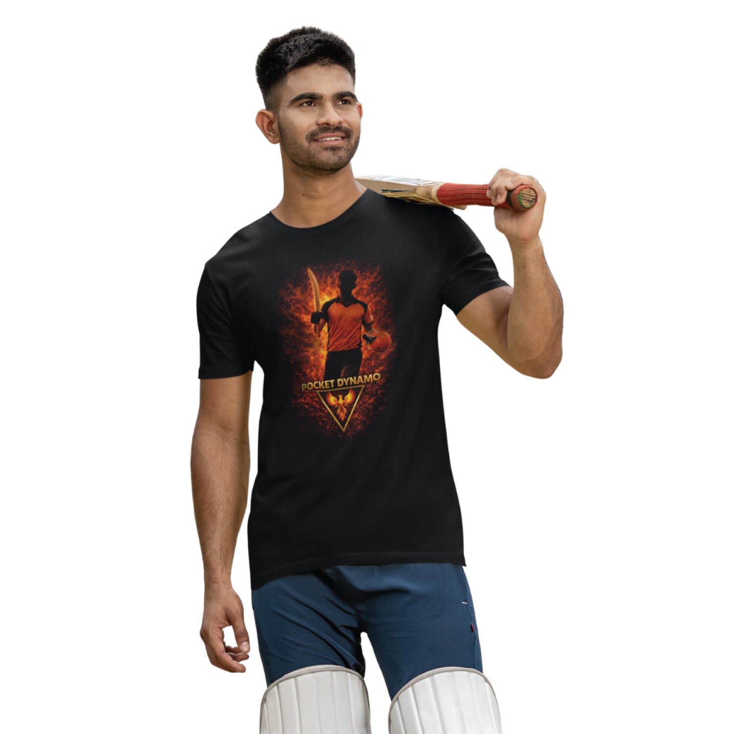 Pocket Dynamo Cricket Graphic T-Shirt