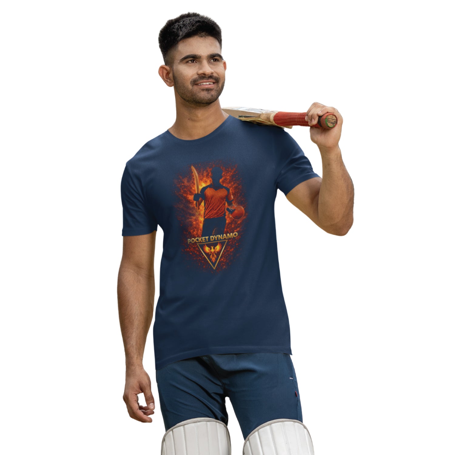 Pocket Dynamo Cricket Graphic T-Shirt