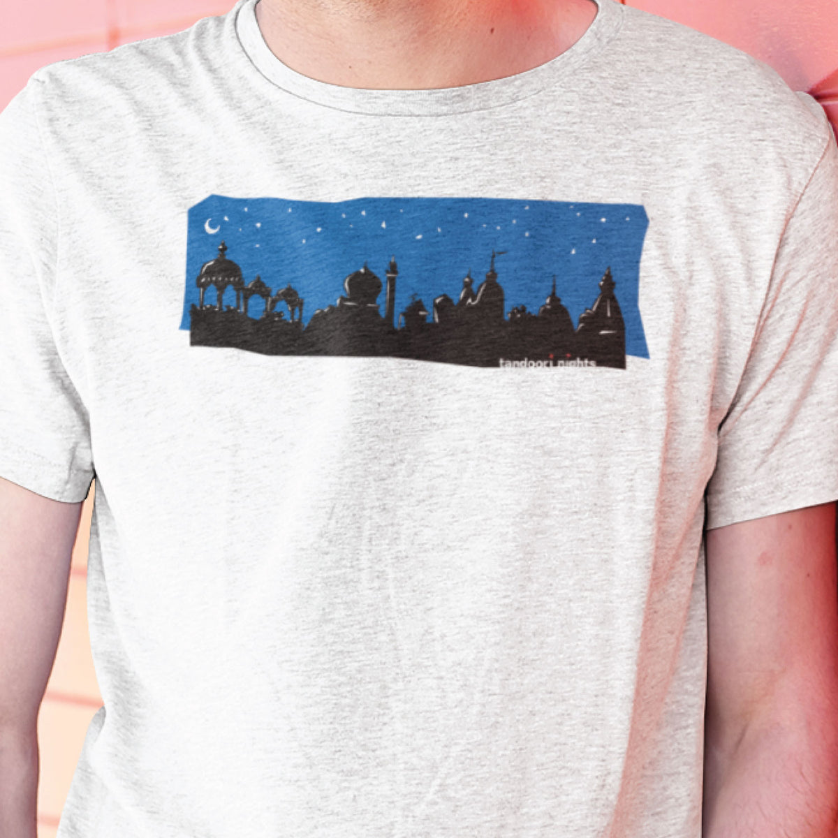 Tandoori Nights Men's Graphic Print Cotton T-Shirt Everyday Comfort Wear Original Since 1997 Shipping Globally