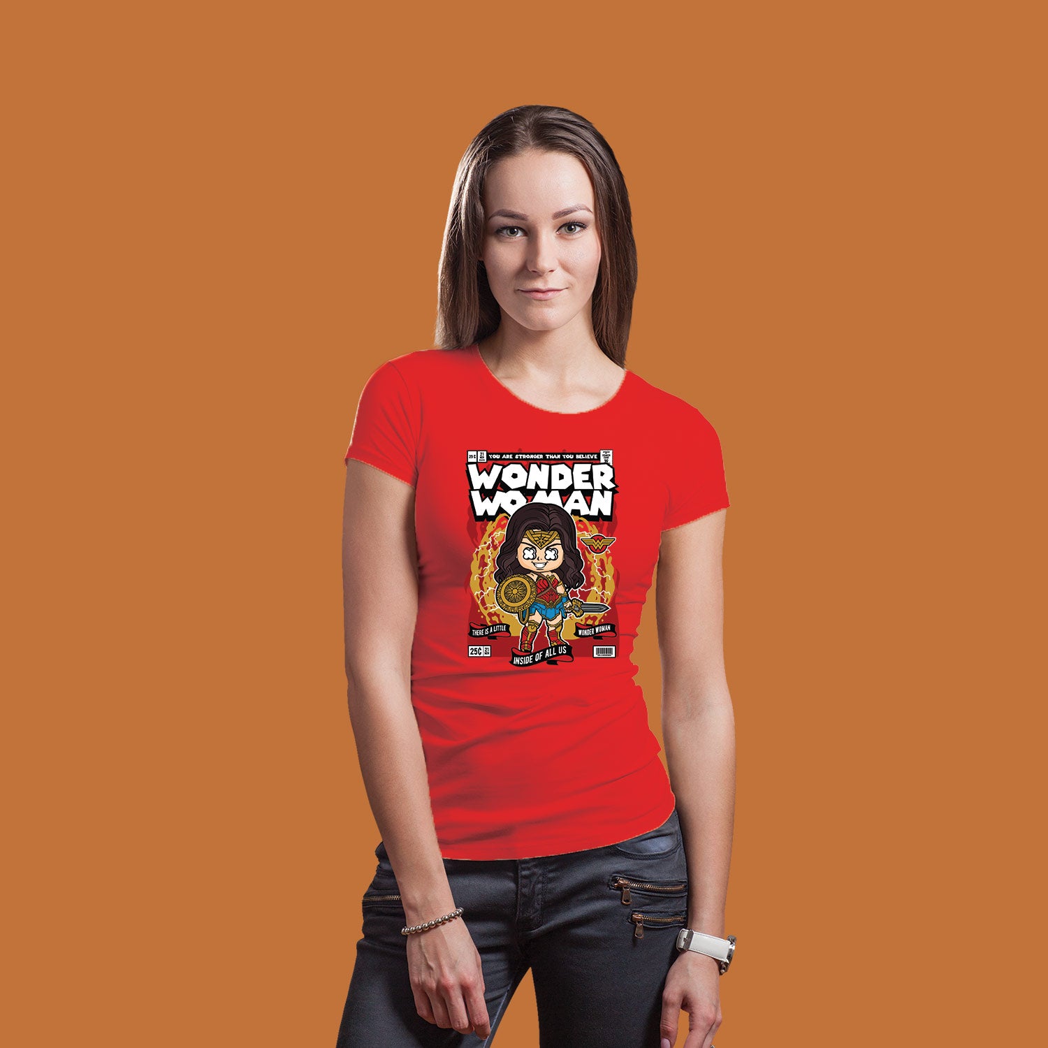 Wonder Woman – Tantra Original Brand Since 1997 – Women’s Cotton Tee Everyday Wear - Shipping Globally!